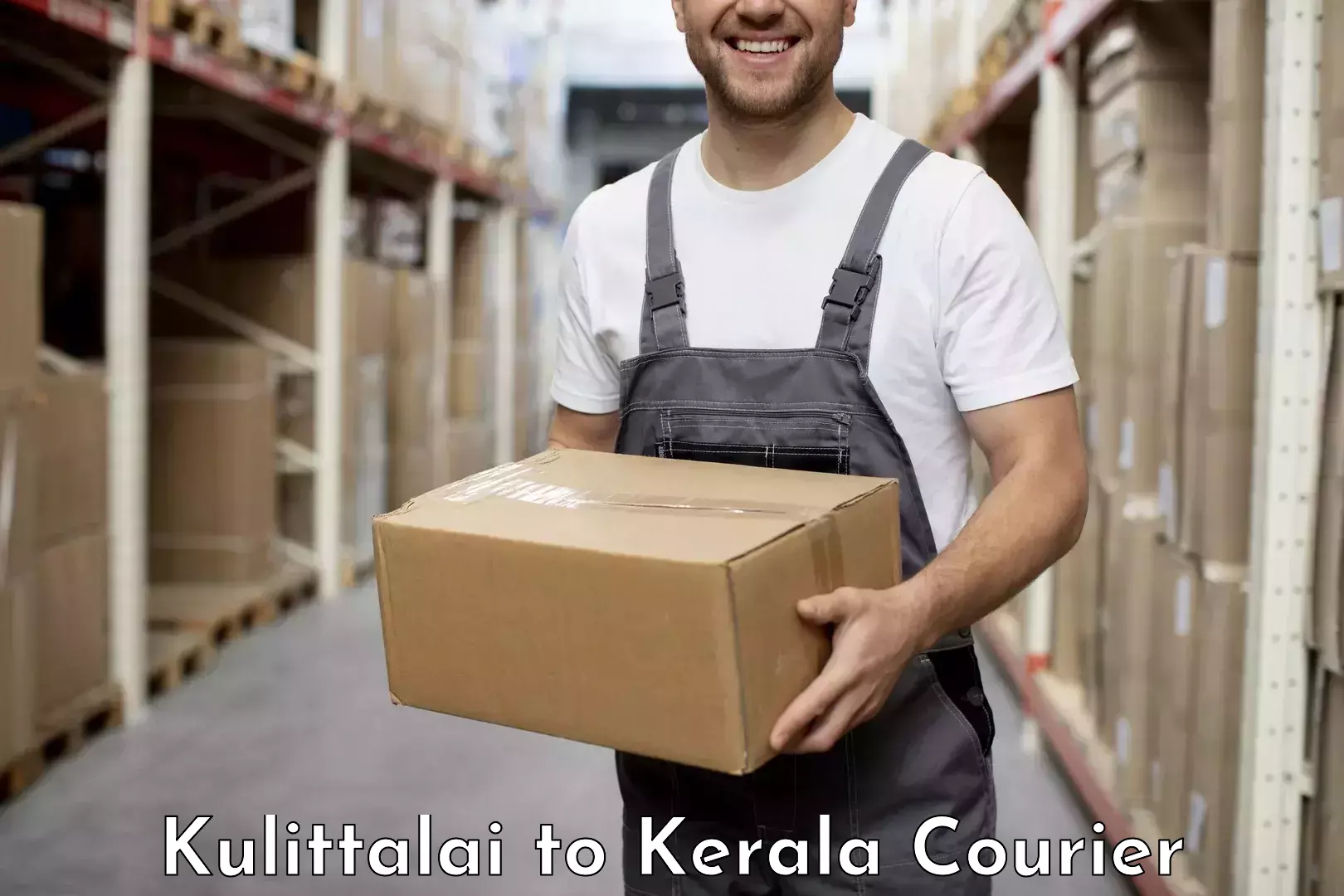 Doorstep parcel pickup Kulittalai to Kodungallur