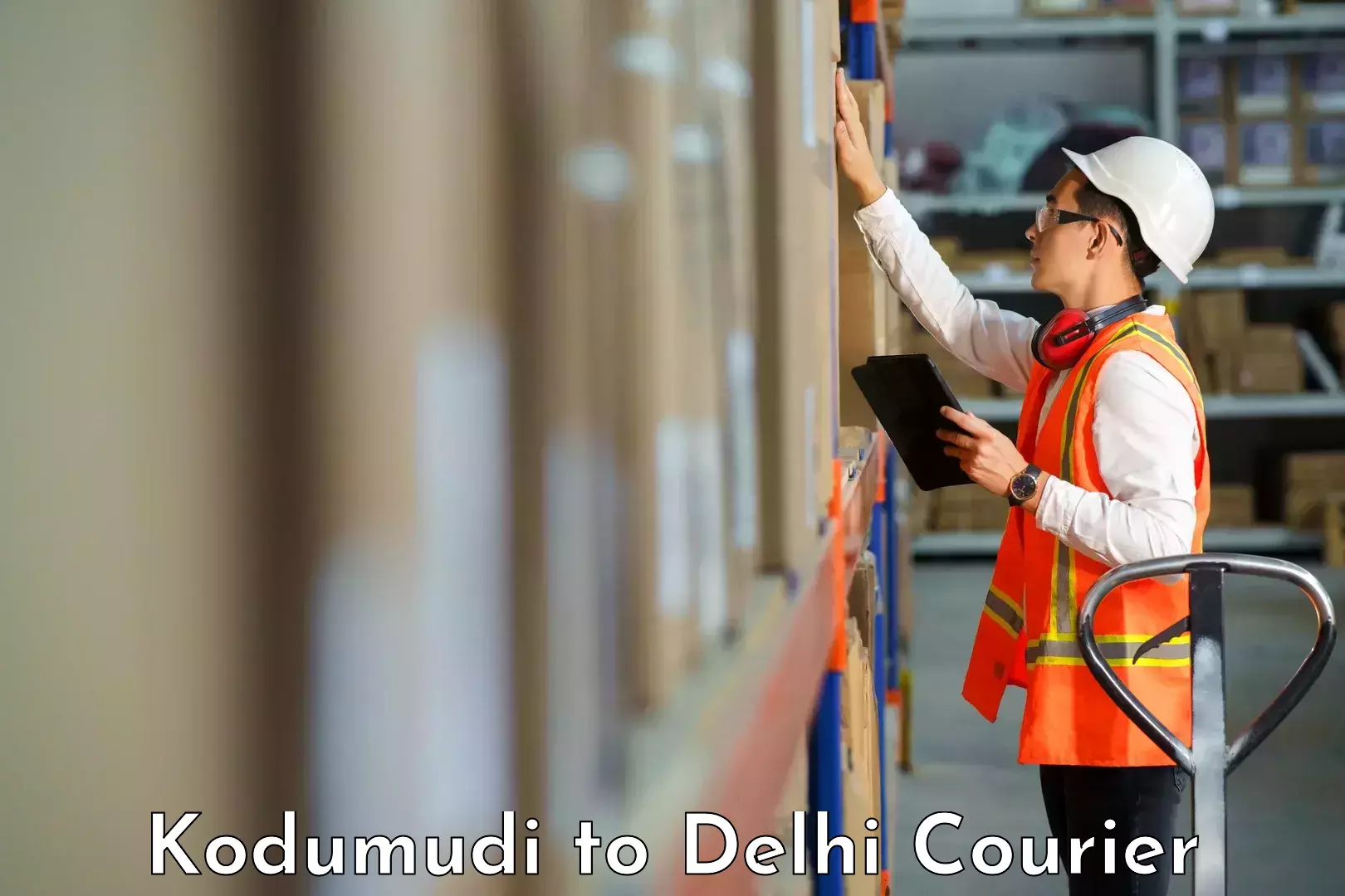 Efficient shipping platforms Kodumudi to Jawaharlal Nehru University New Delhi