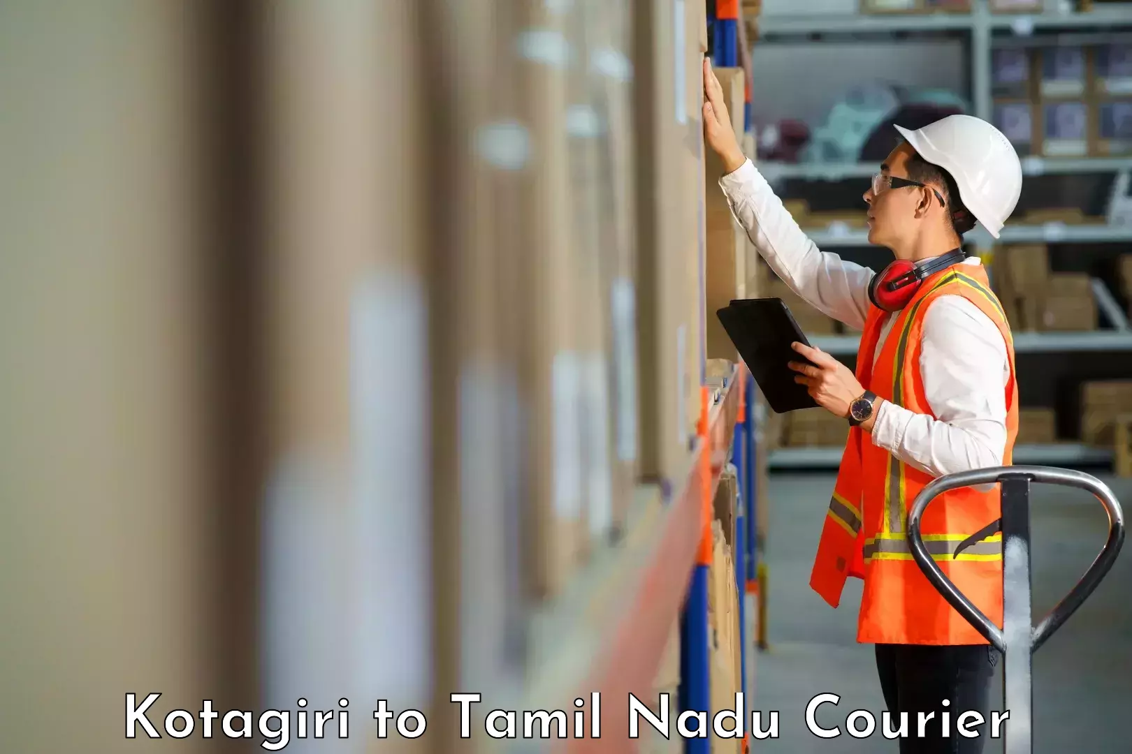 High-capacity parcel service Kotagiri to Ennore Port Chennai