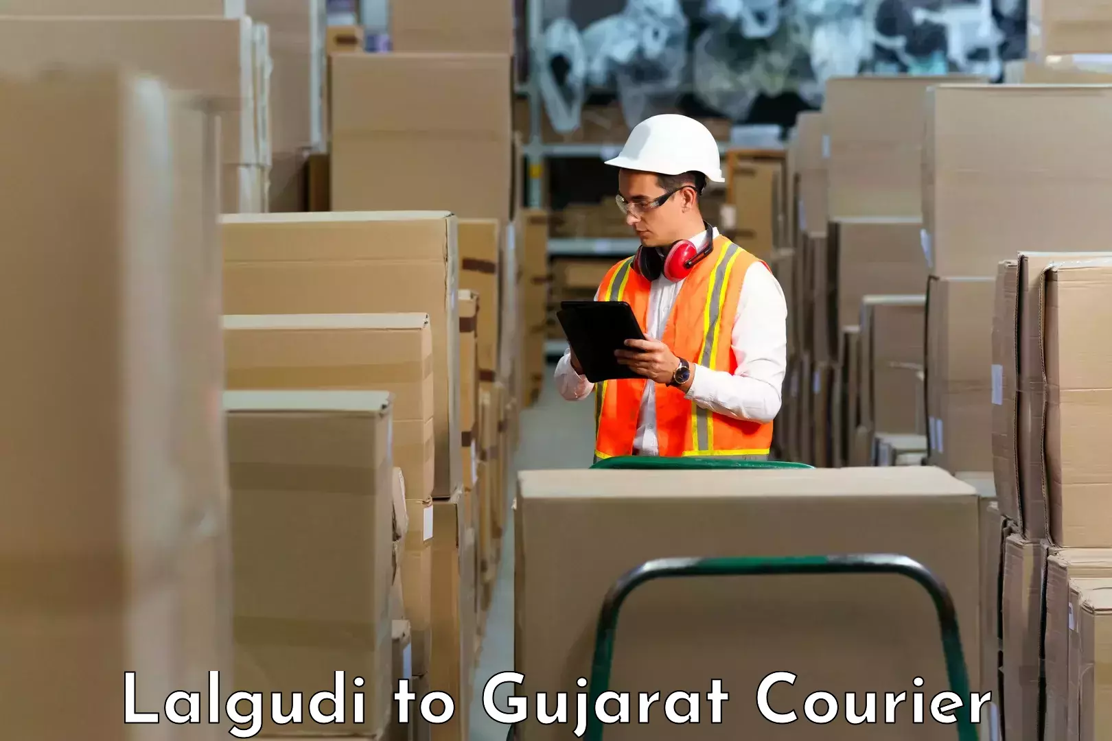 Multi-carrier shipping Lalgudi to Jamnagar