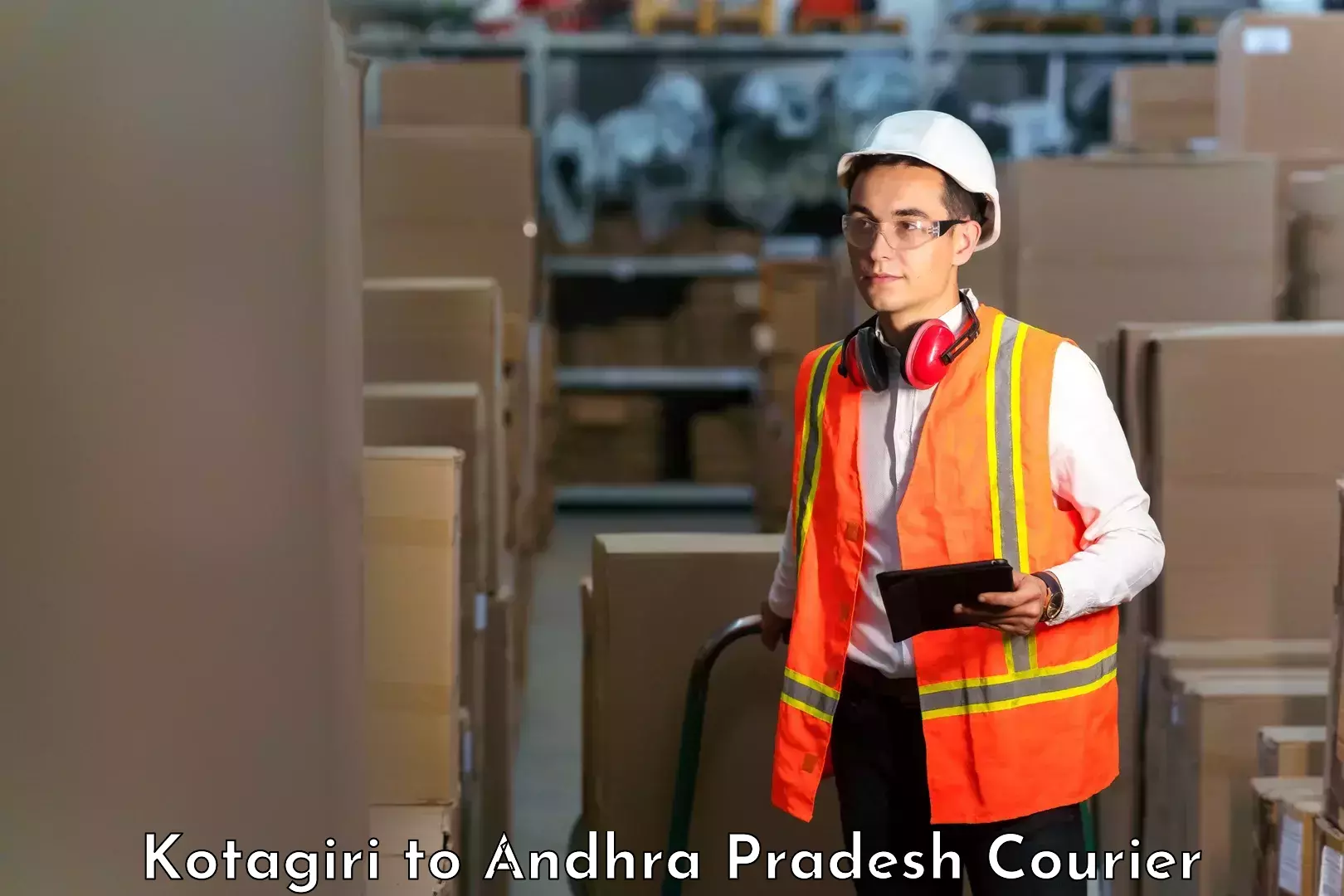 User-friendly courier app Kotagiri to Andhra Pradesh