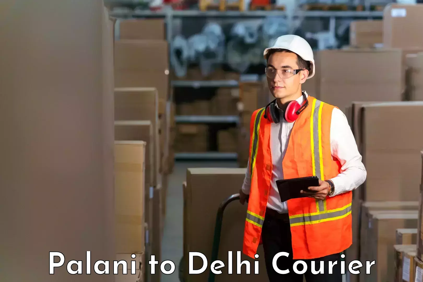 Domestic courier Palani to East Delhi