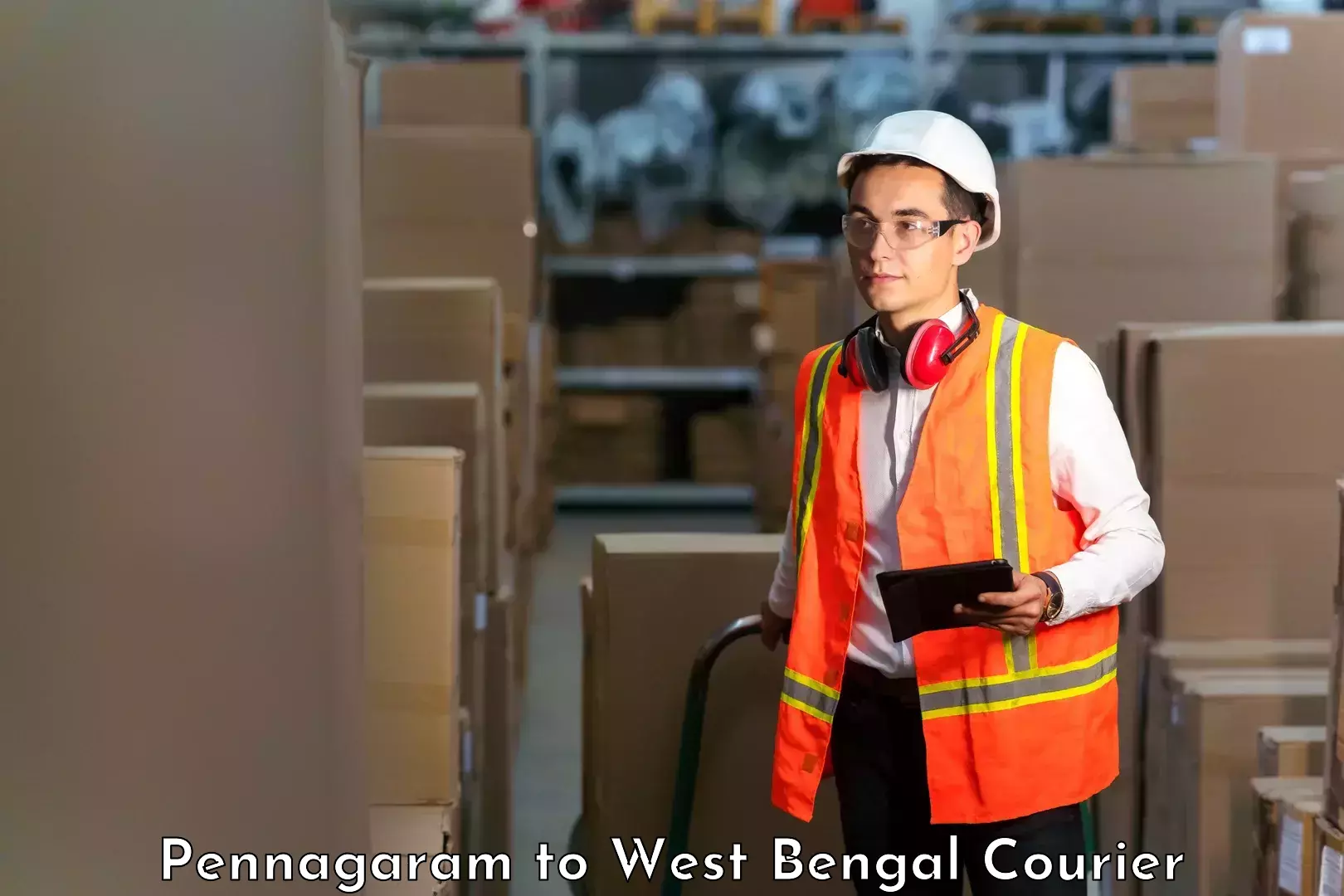 Courier service partnerships Pennagaram to Kolkata Port