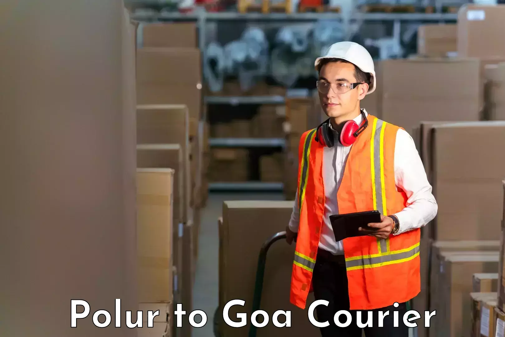 Courier service booking Polur to Panjim