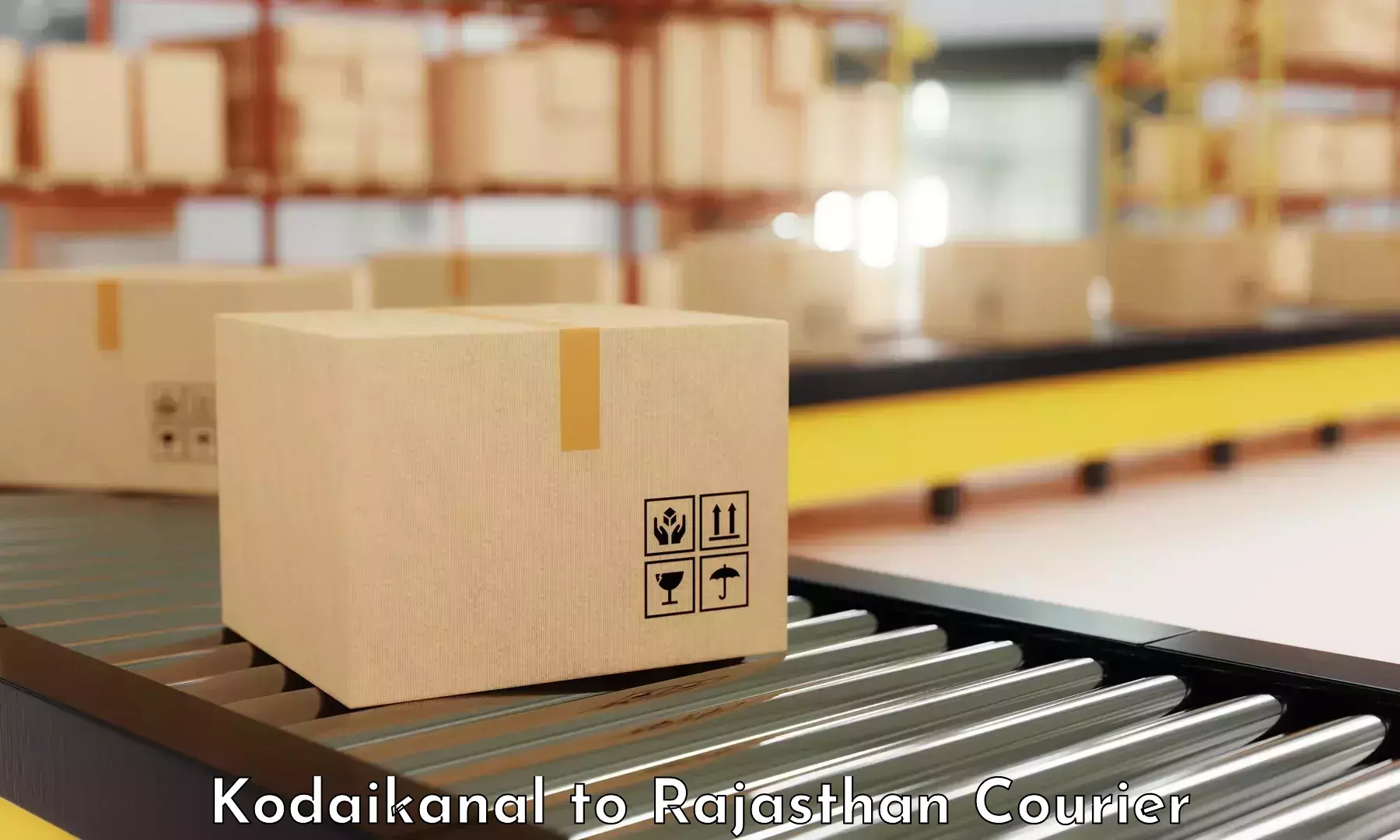 User-friendly courier app Kodaikanal to Pilani