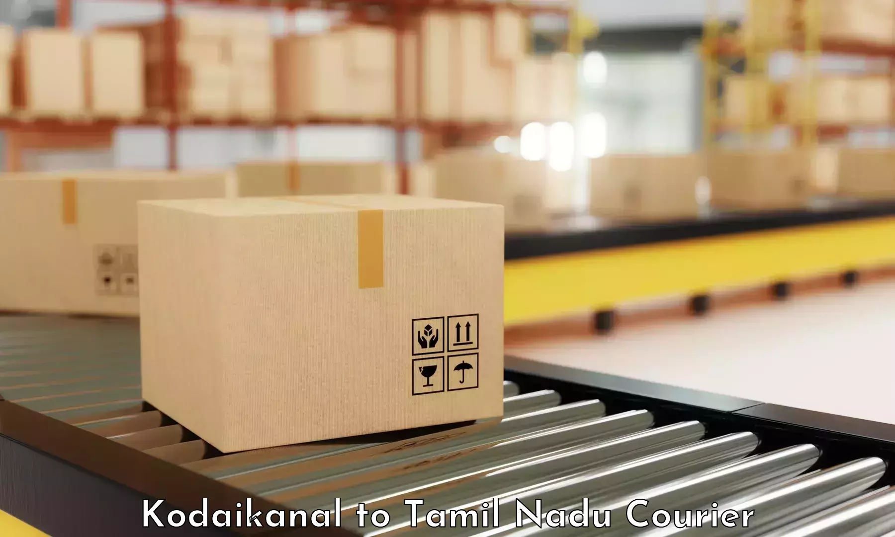 Weekend courier service Kodaikanal to Udumalaipettai