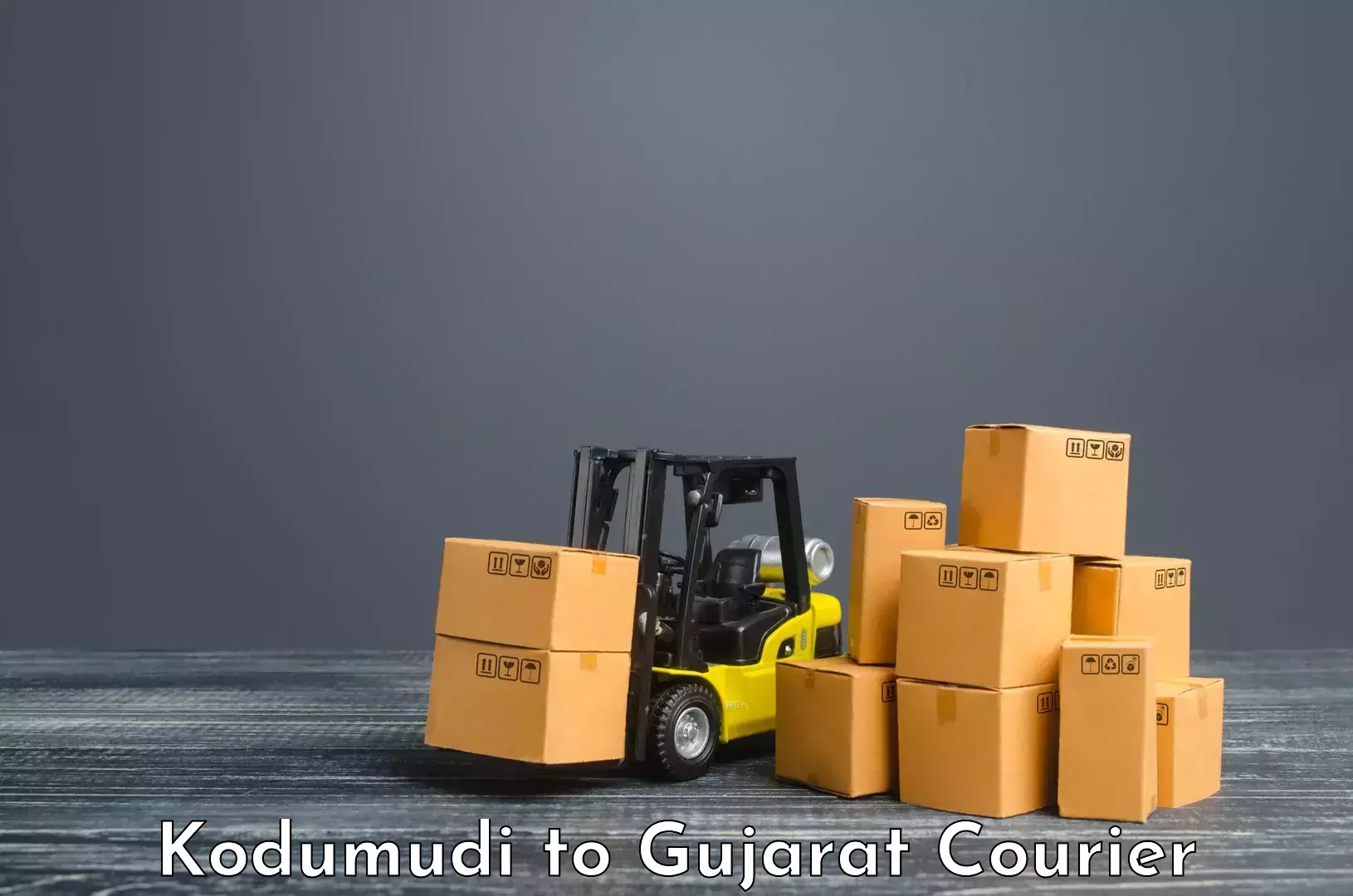 Integrated courier services in Kodumudi to Banaskantha