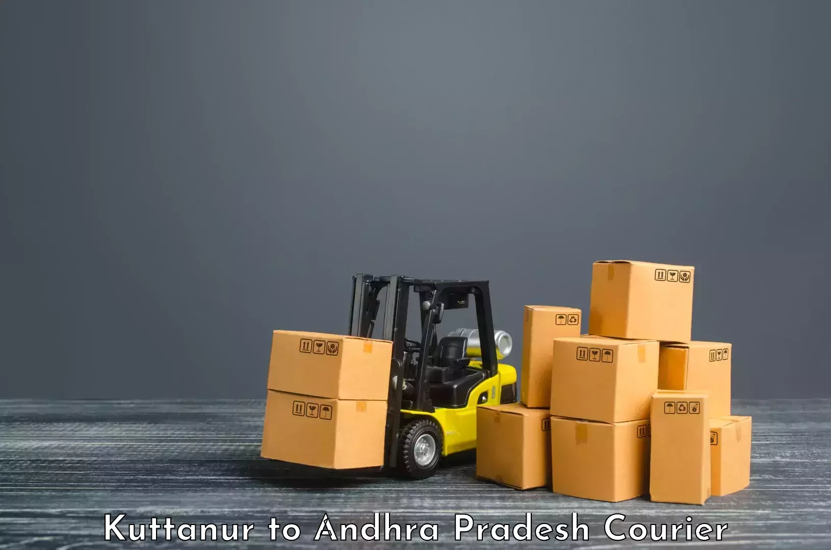 Efficient parcel tracking in Kuttanur to Kurnool