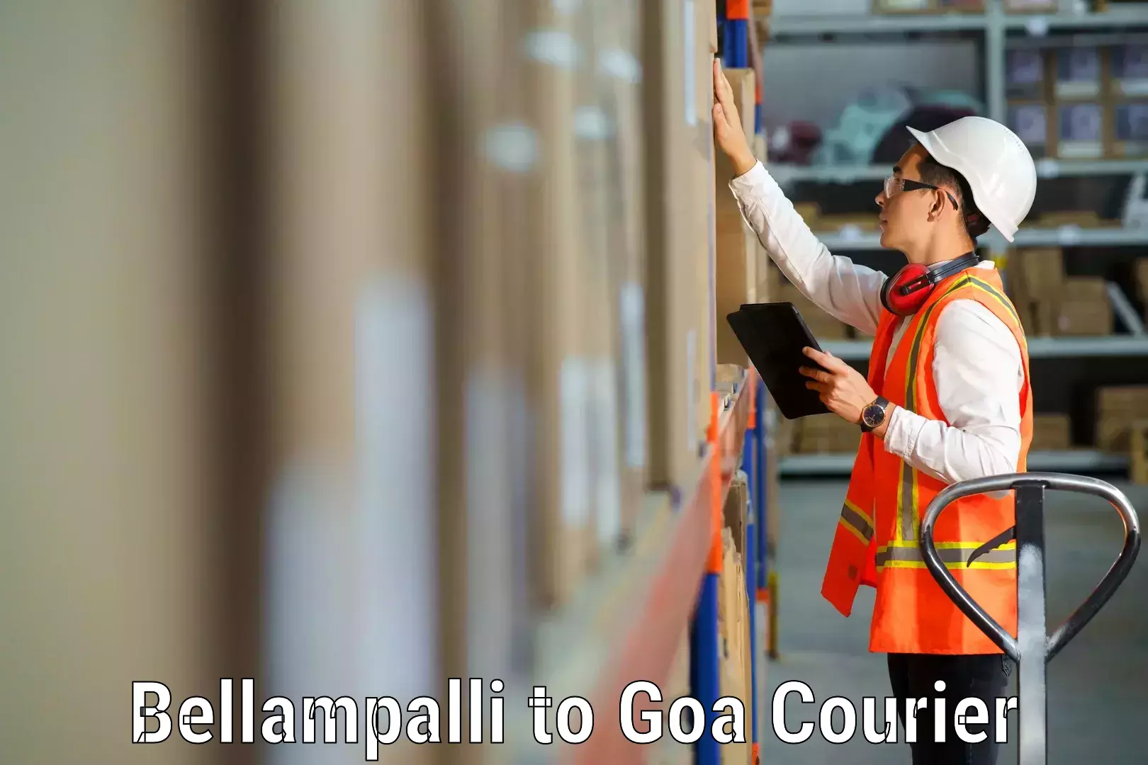 Household goods transport service Bellampalli to IIT Goa