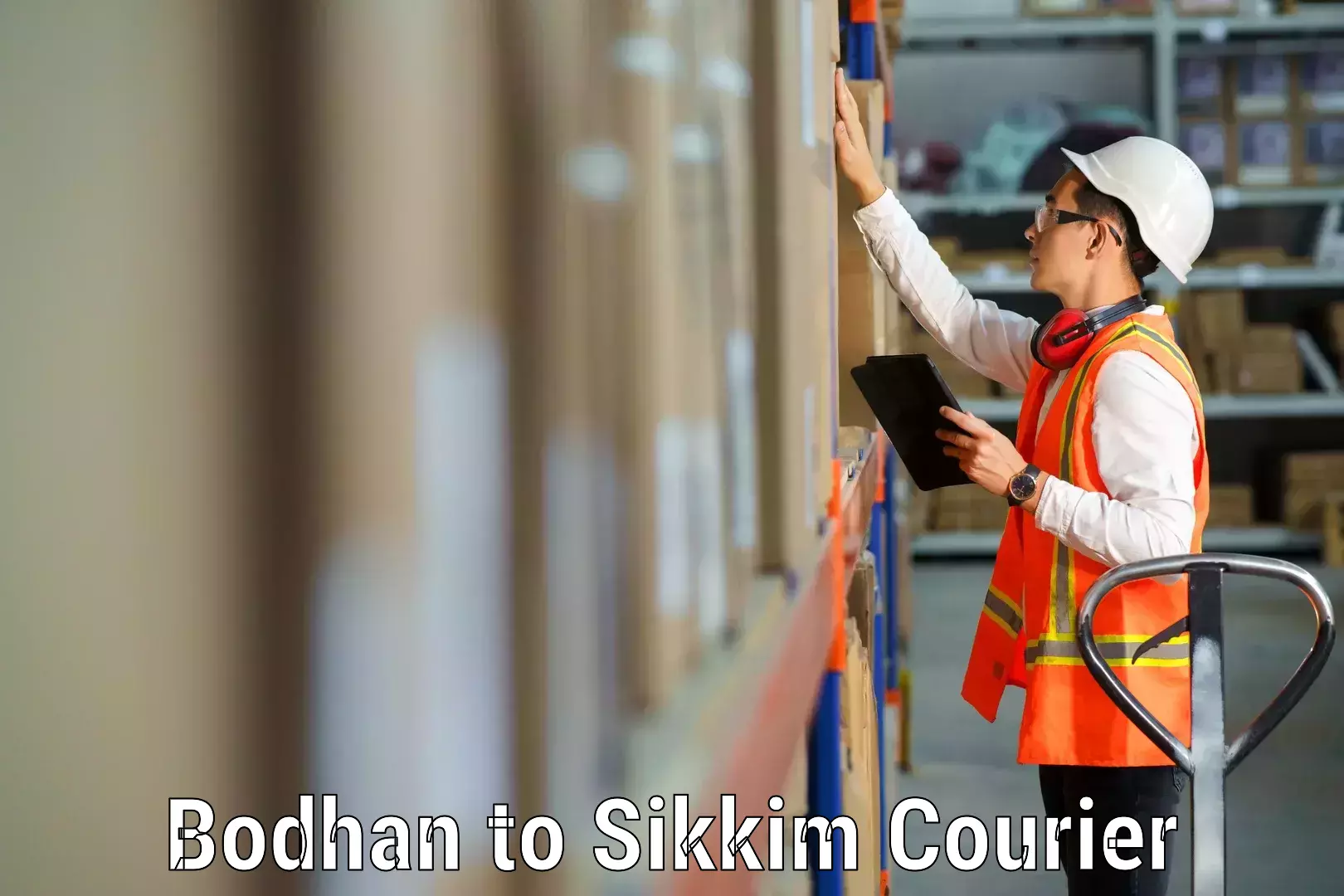 Efficient furniture movers Bodhan to Sikkim