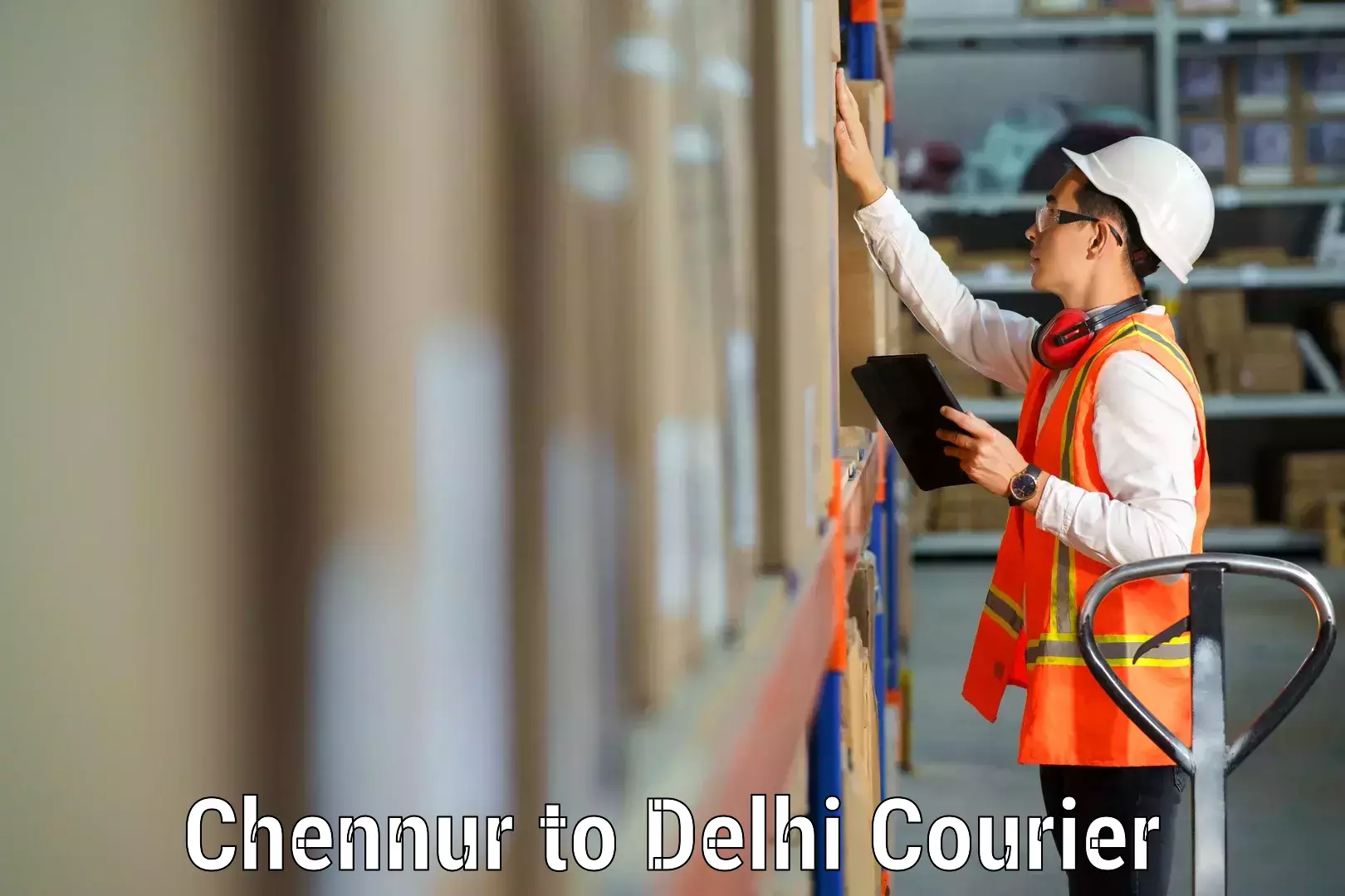 Stress-free moving Chennur to Delhi