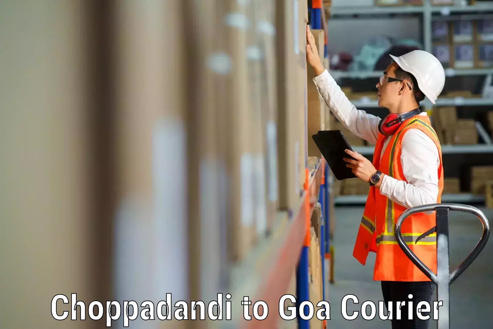 Cost-effective moving options Choppadandi to NIT Goa