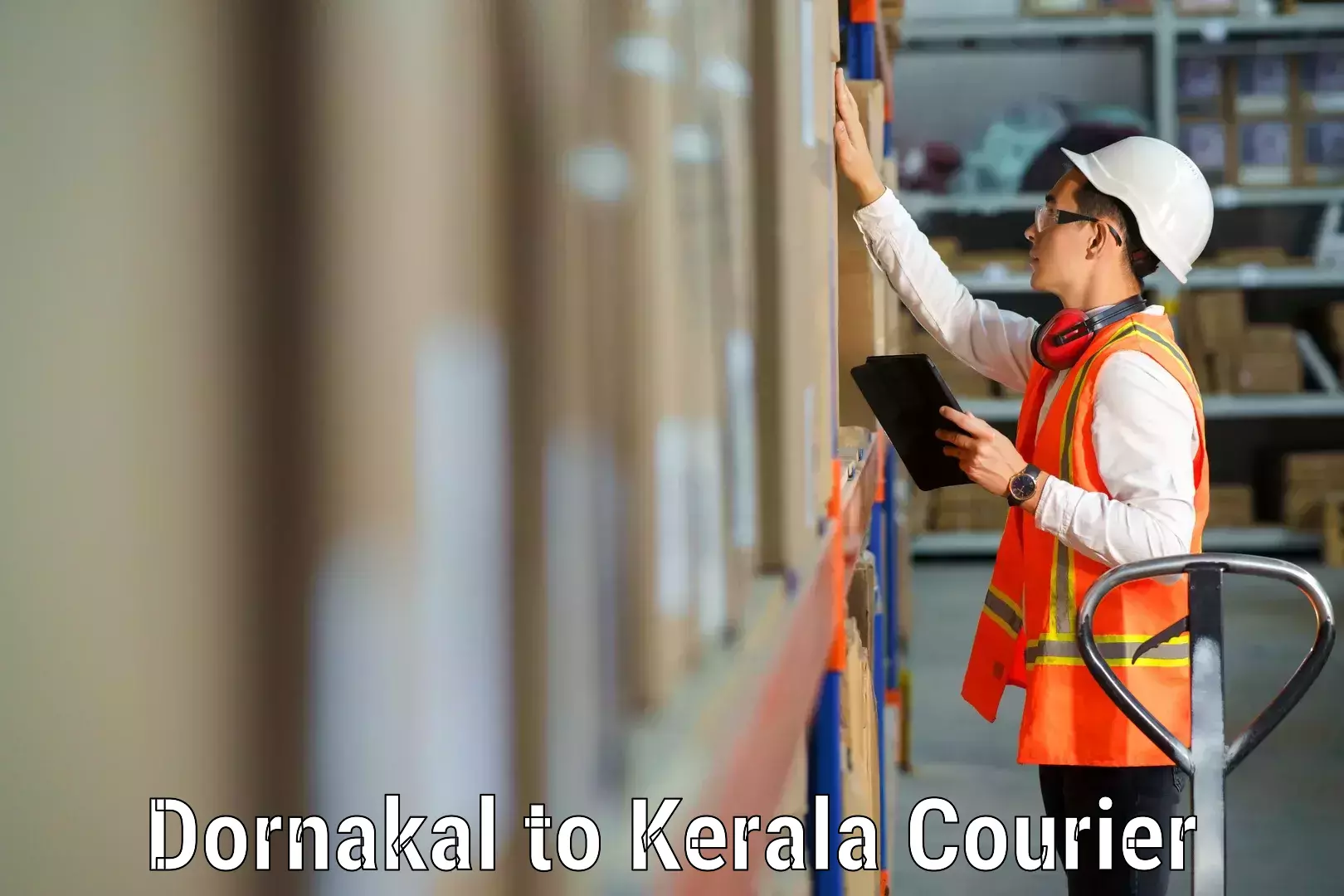Efficient moving strategies Dornakal to Cochin Port Kochi