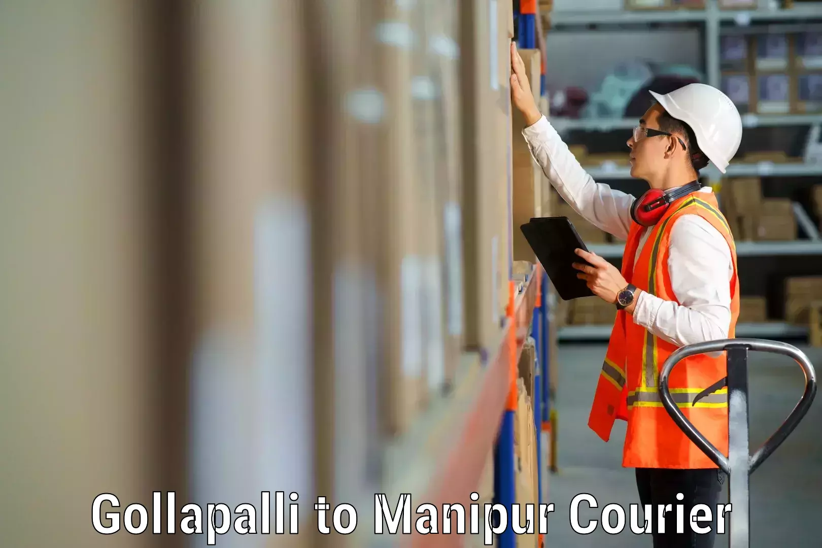 Furniture shipping services Gollapalli to Imphal