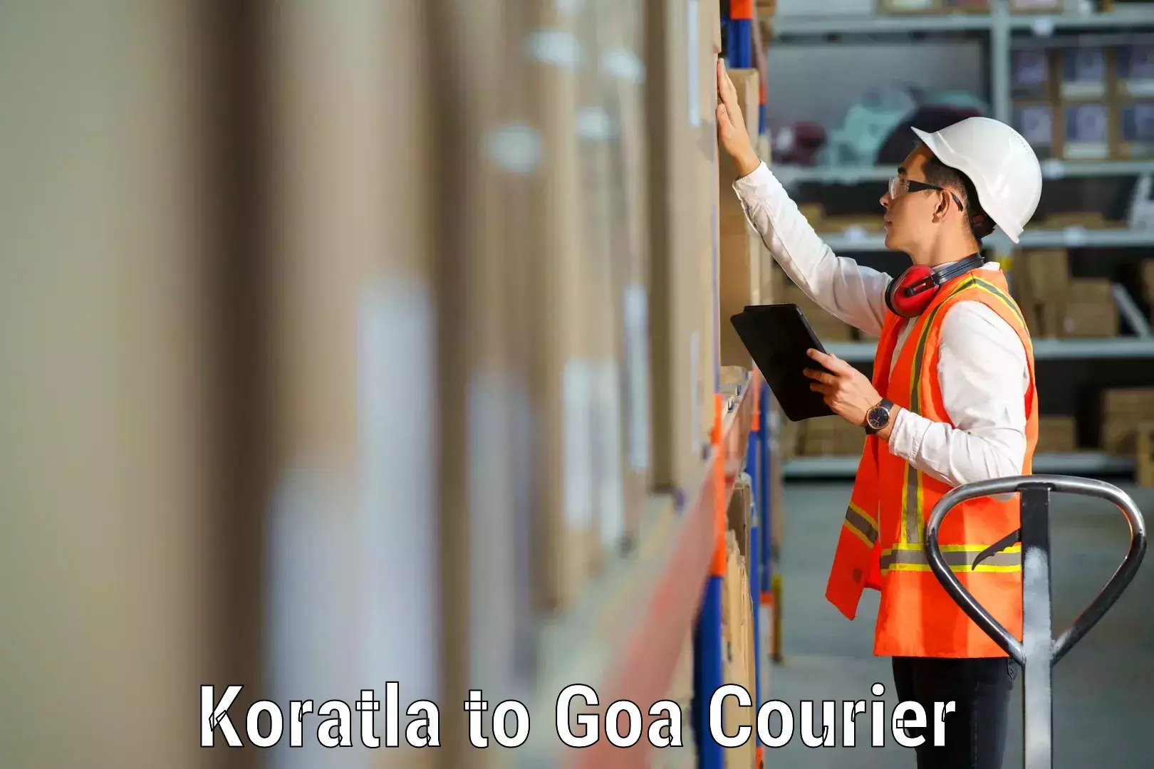 Furniture moving assistance Koratla to Ponda
