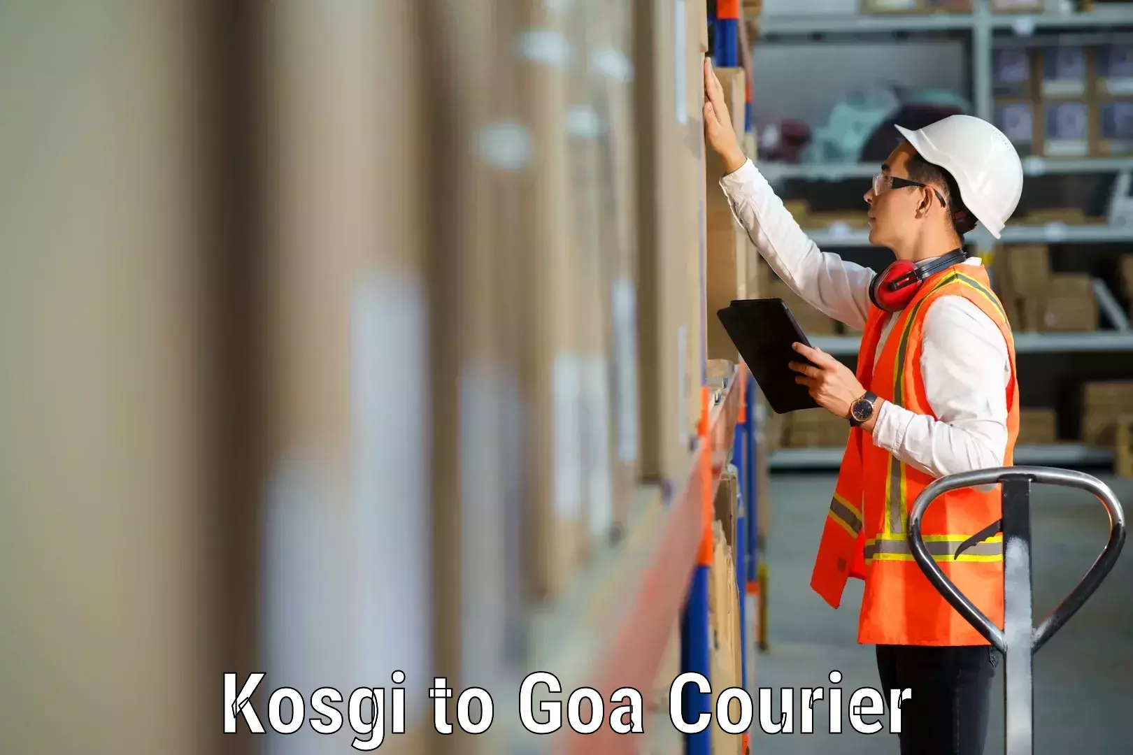 Moving and storage services Kosgi to Goa
