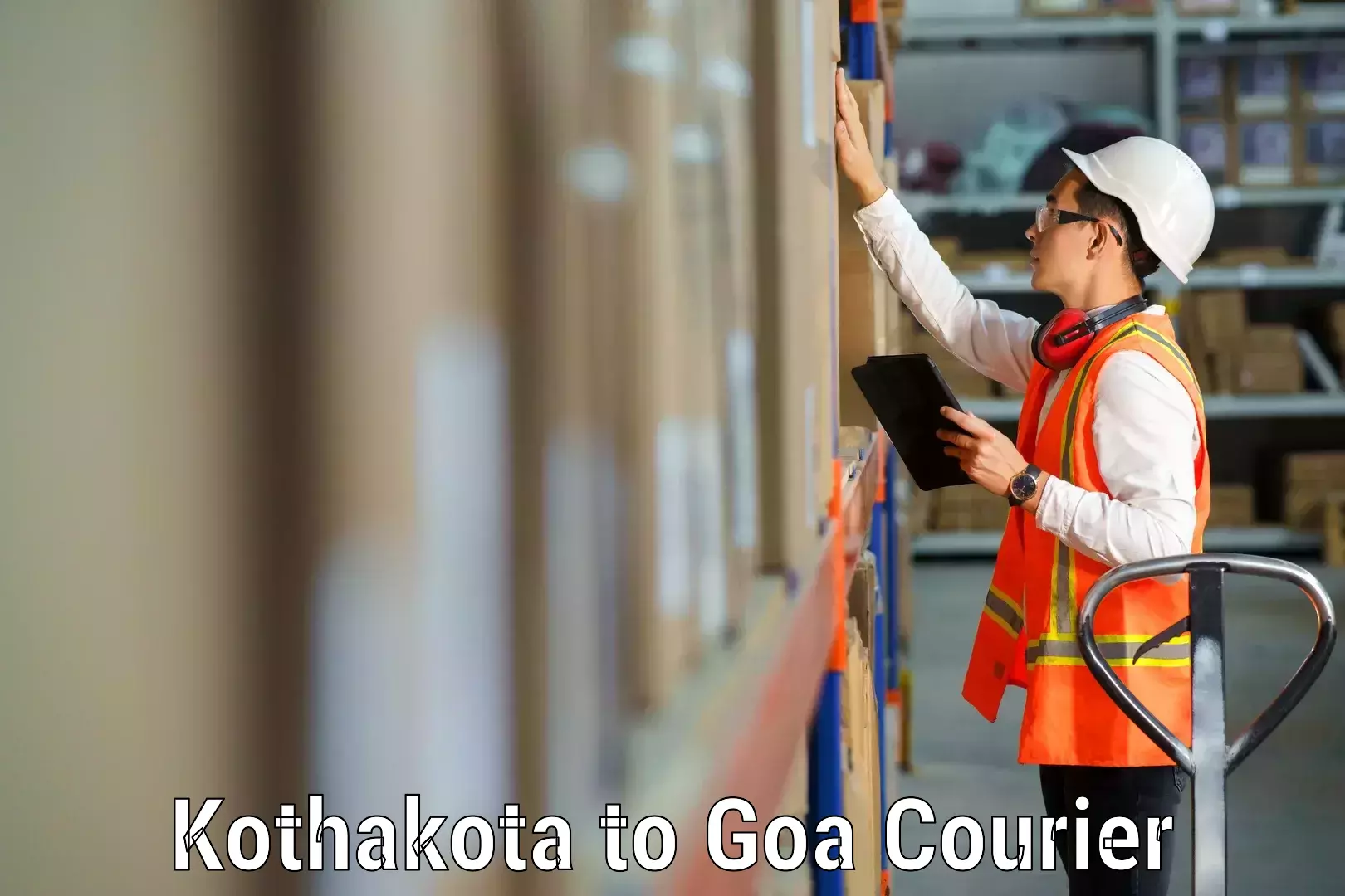 Home goods movers Kothakota to IIT Goa
