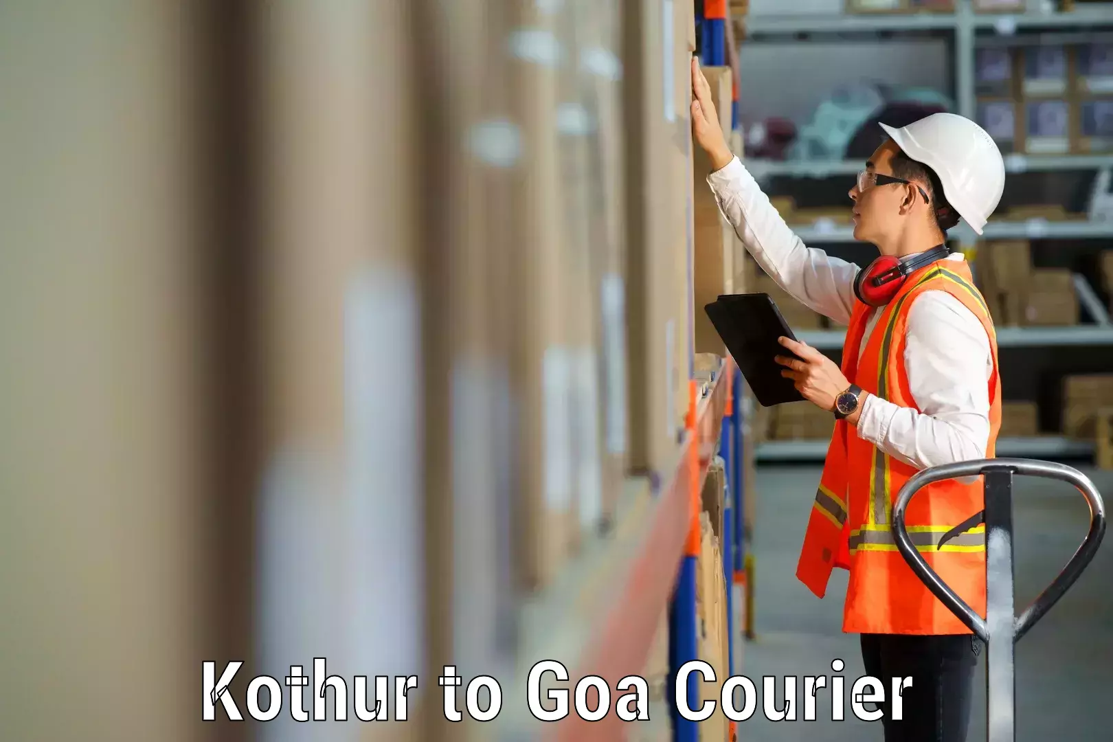 Trusted furniture movers Kothur to IIT Goa