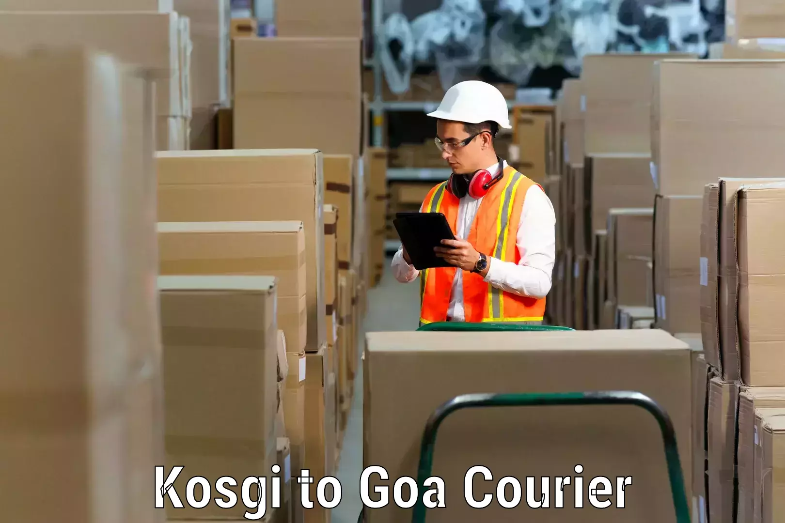Packing and moving services Kosgi to South Goa