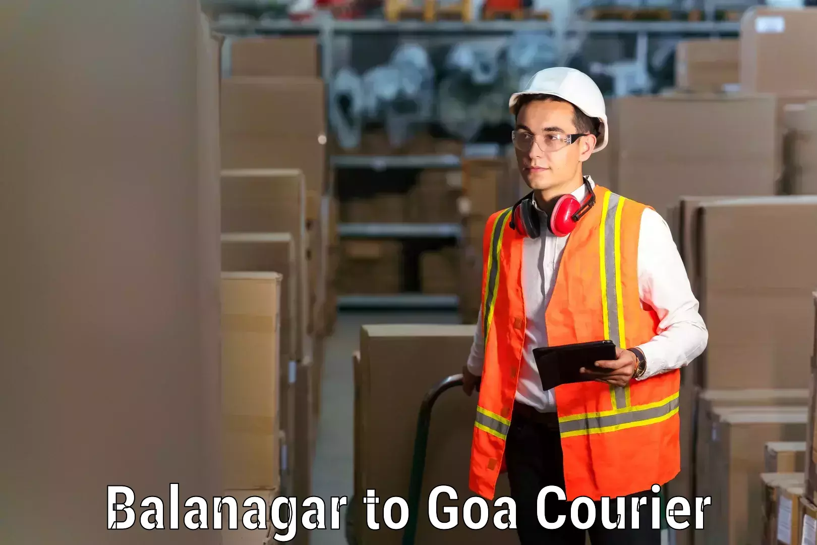 Skilled furniture transport Balanagar to South Goa
