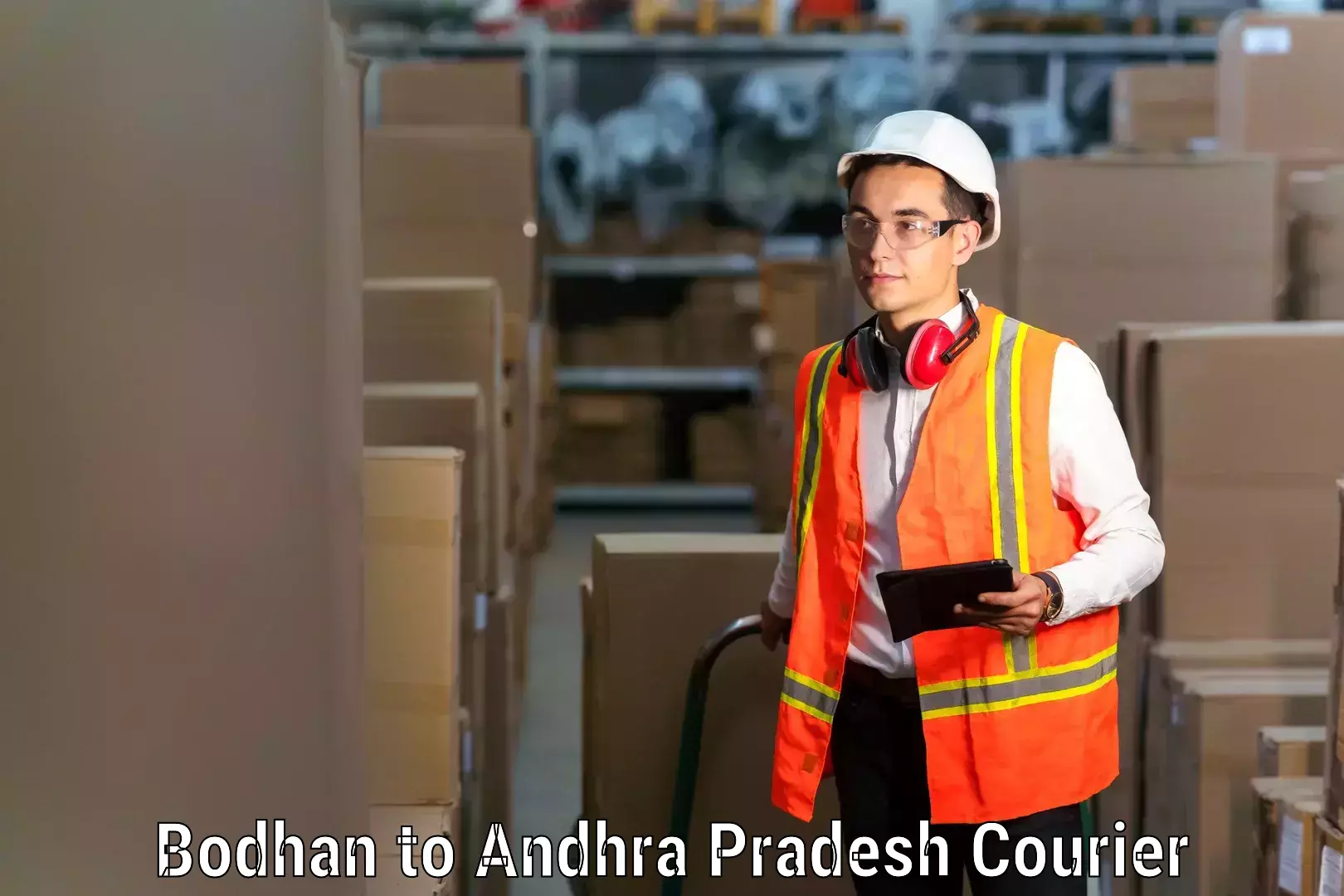 Efficient furniture movers Bodhan to NIT Andhra Pradesh