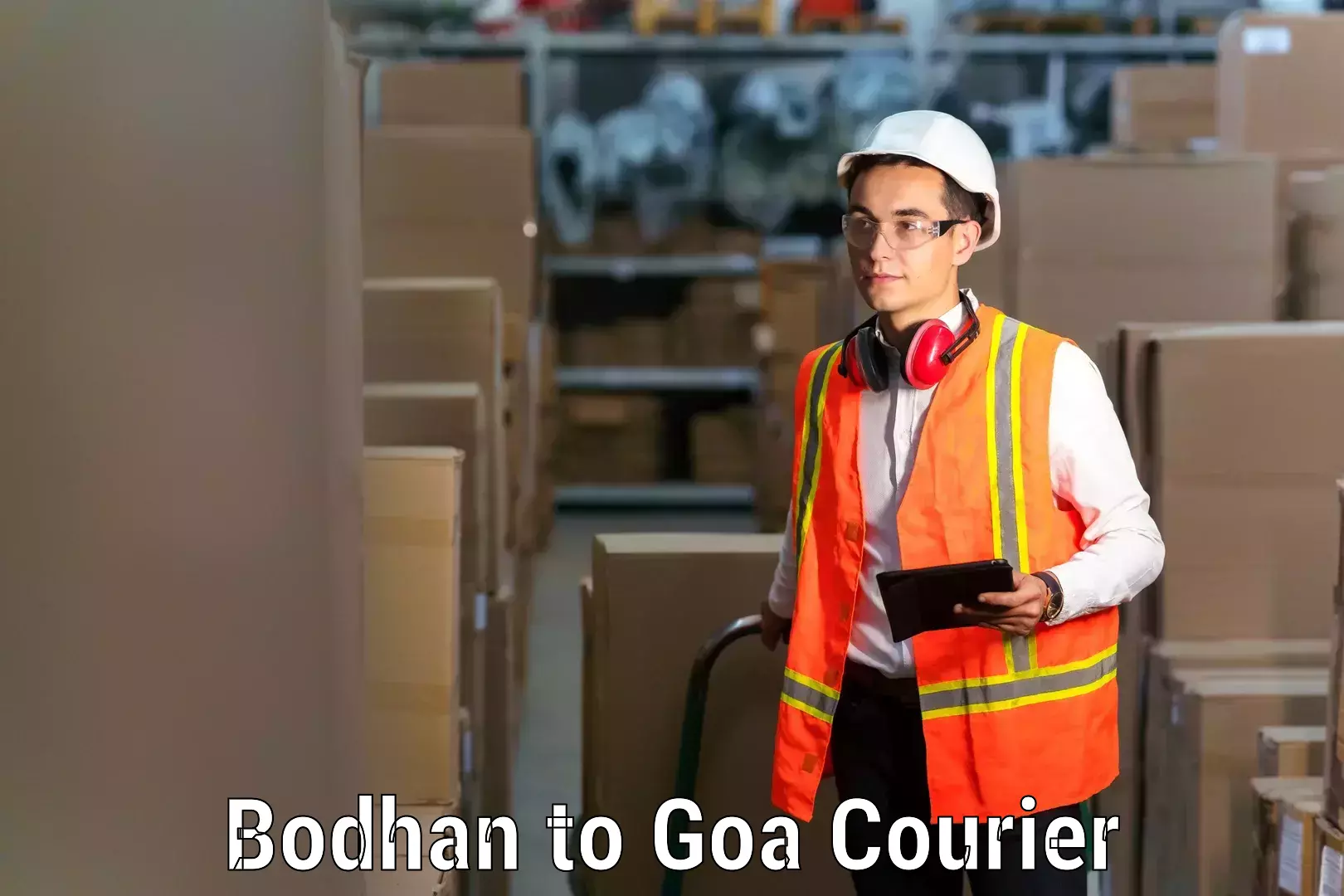 Doorstep moving services Bodhan to Goa University