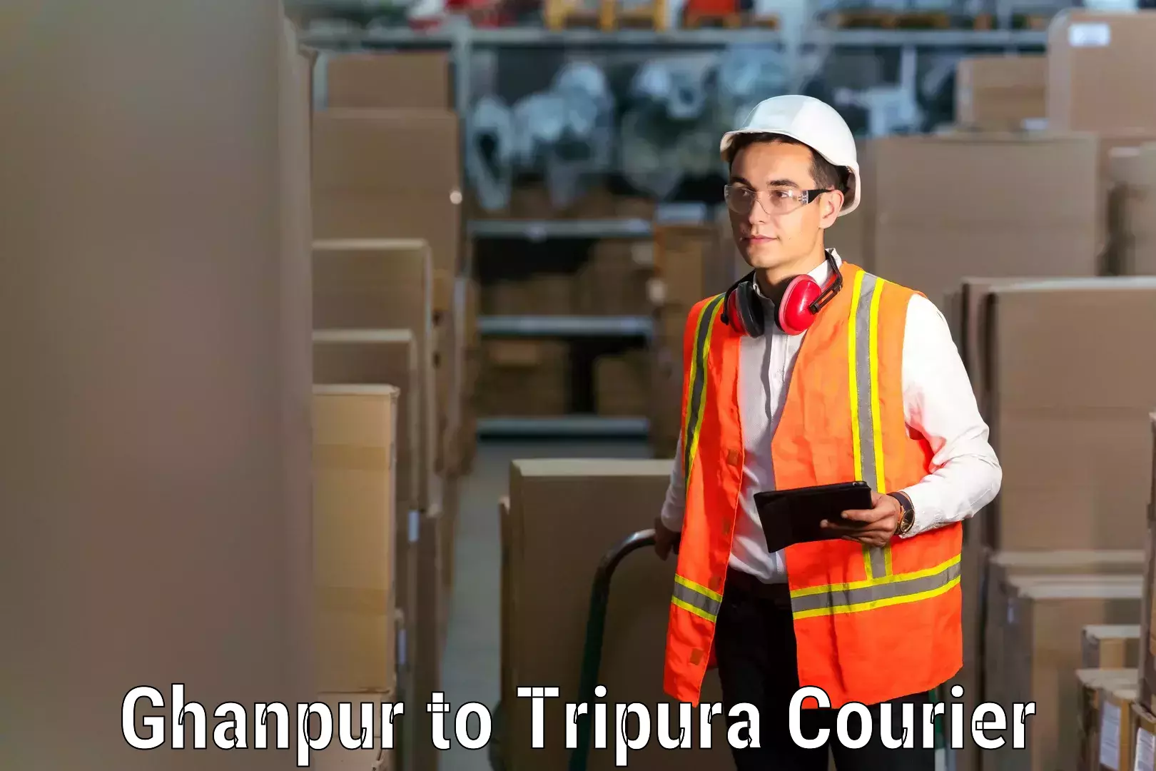 Furniture transport services Ghanpur to Tripura