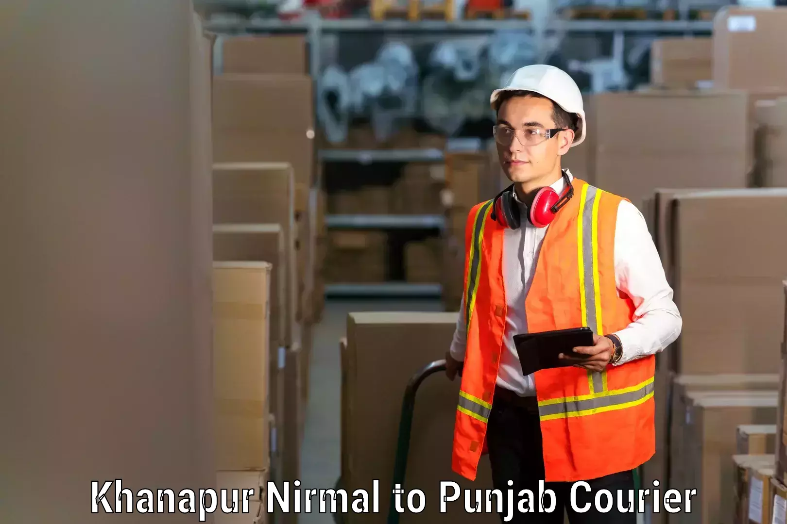 Furniture transport professionals Khanapur Nirmal to Amritsar