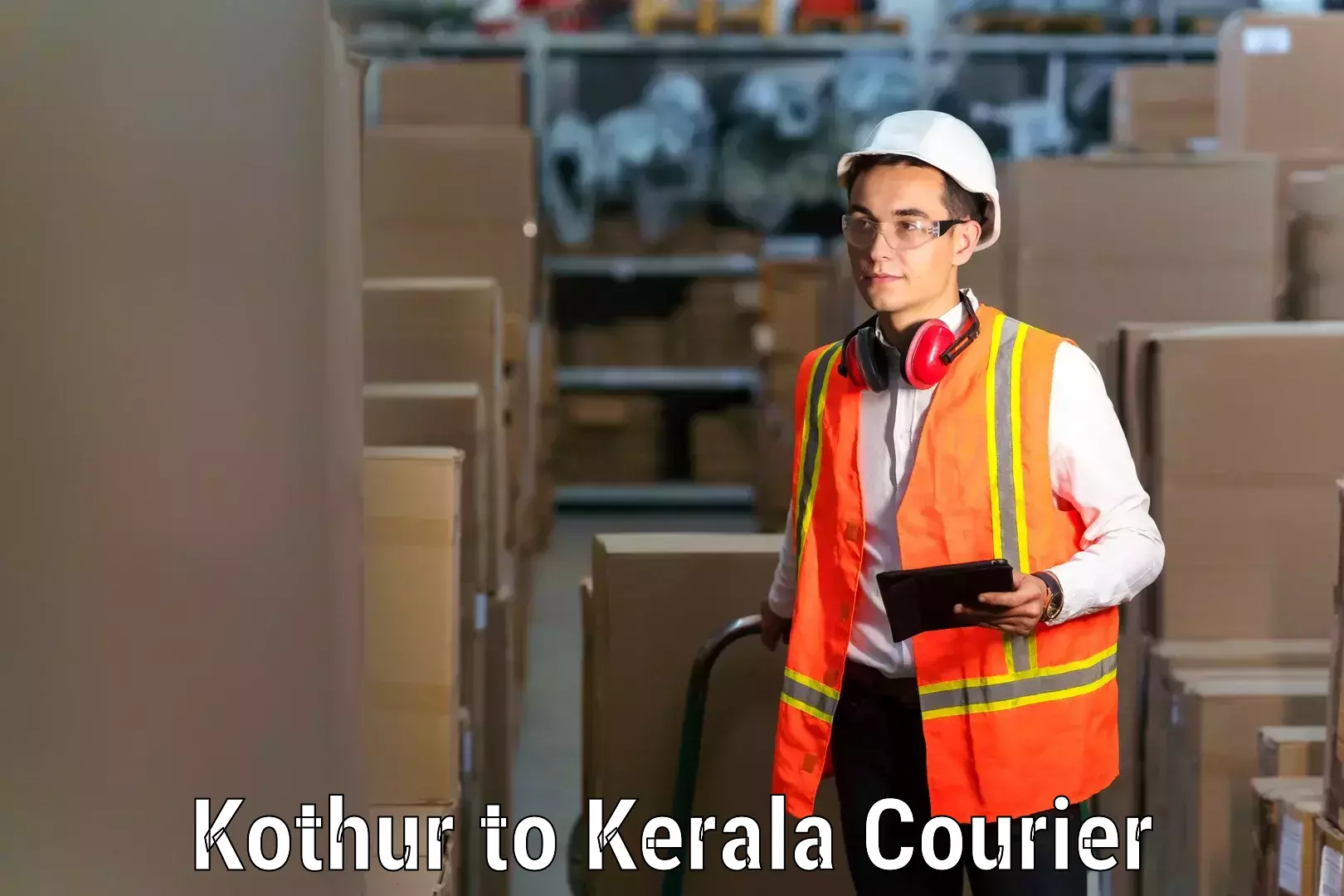 Professional relocation services Kothur to Kuthiathode