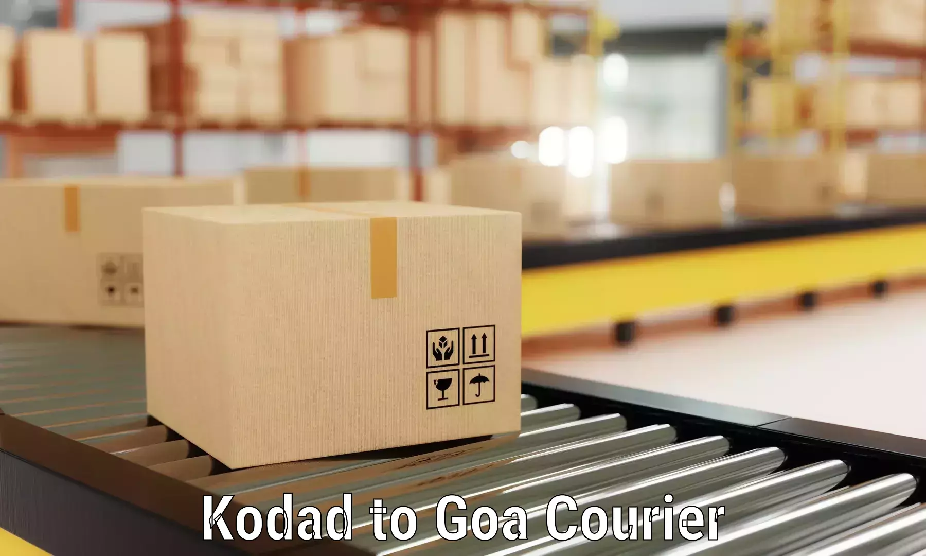 Household moving and handling Kodad to Mormugao Port