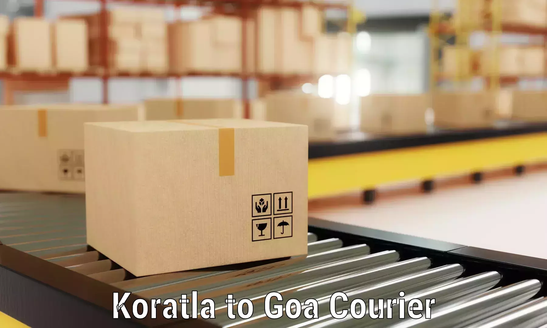 Efficient home relocation Koratla to Goa University