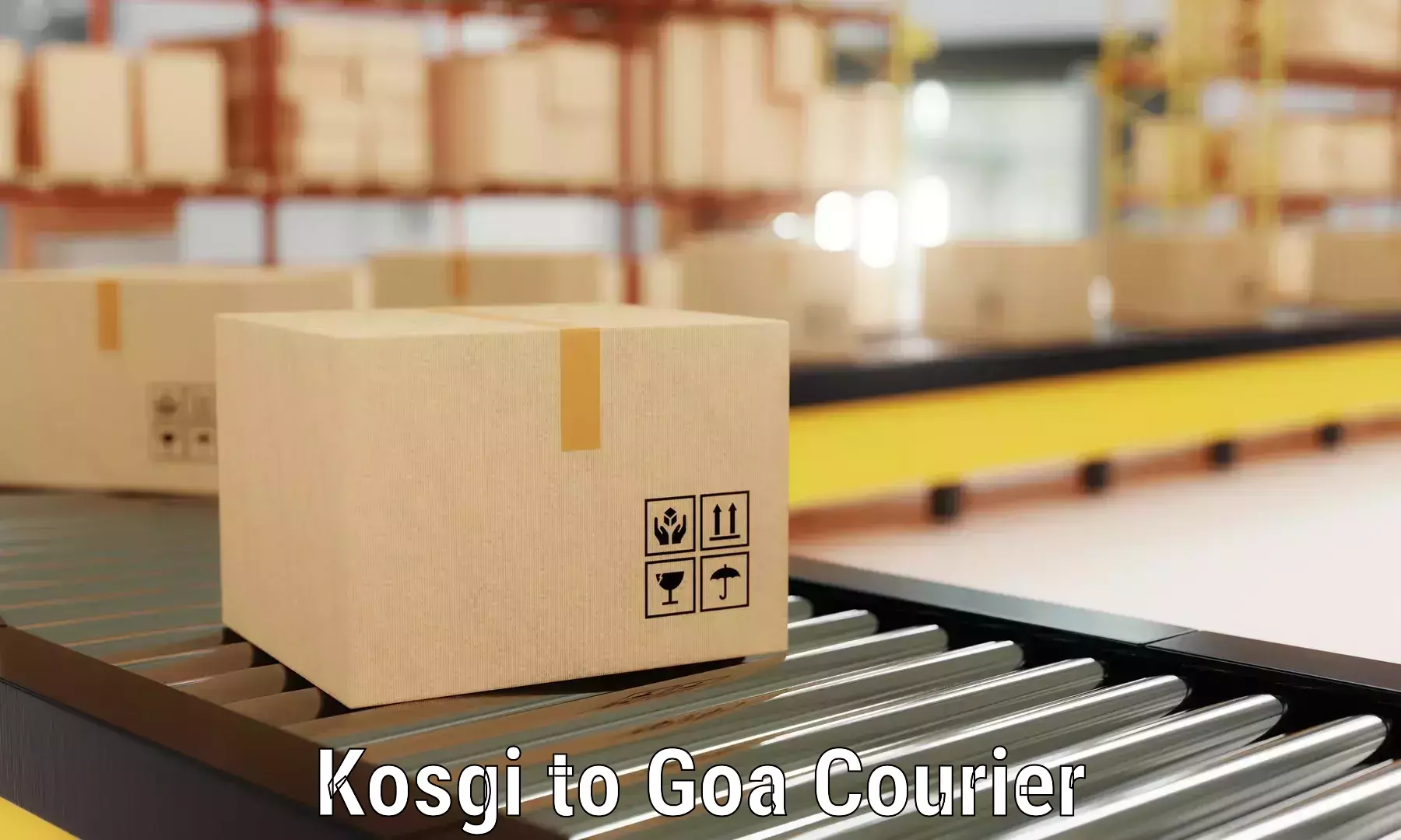 Custom moving and storage Kosgi to South Goa