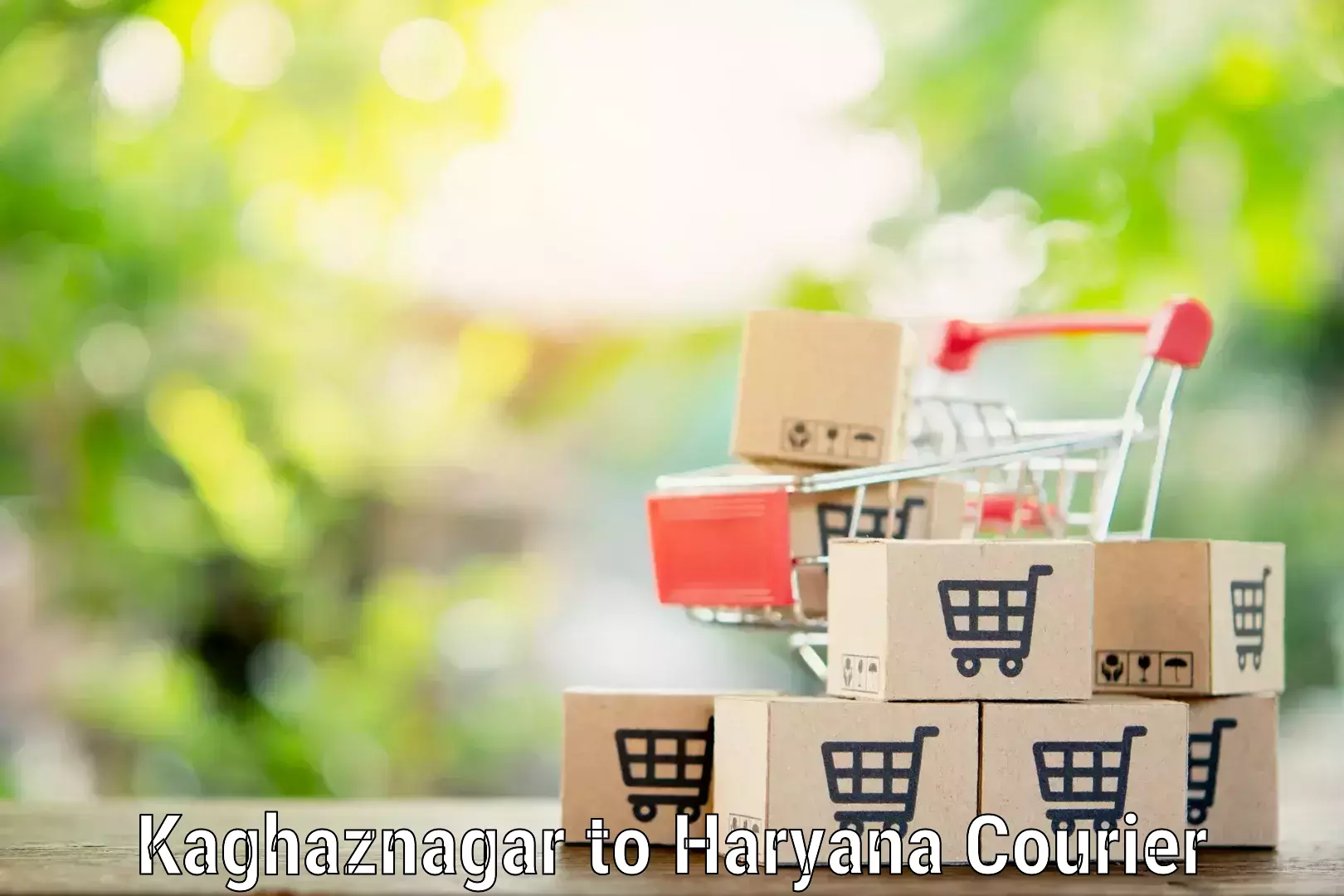 Home goods transportation Kaghaznagar to Haryana