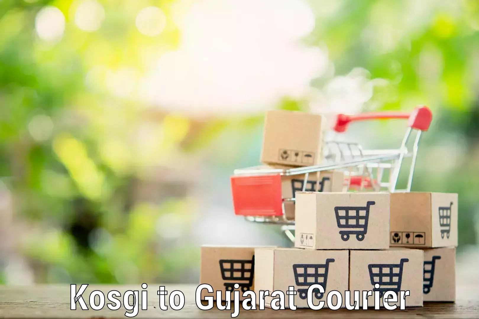 Household moving experts Kosgi to Gujarat