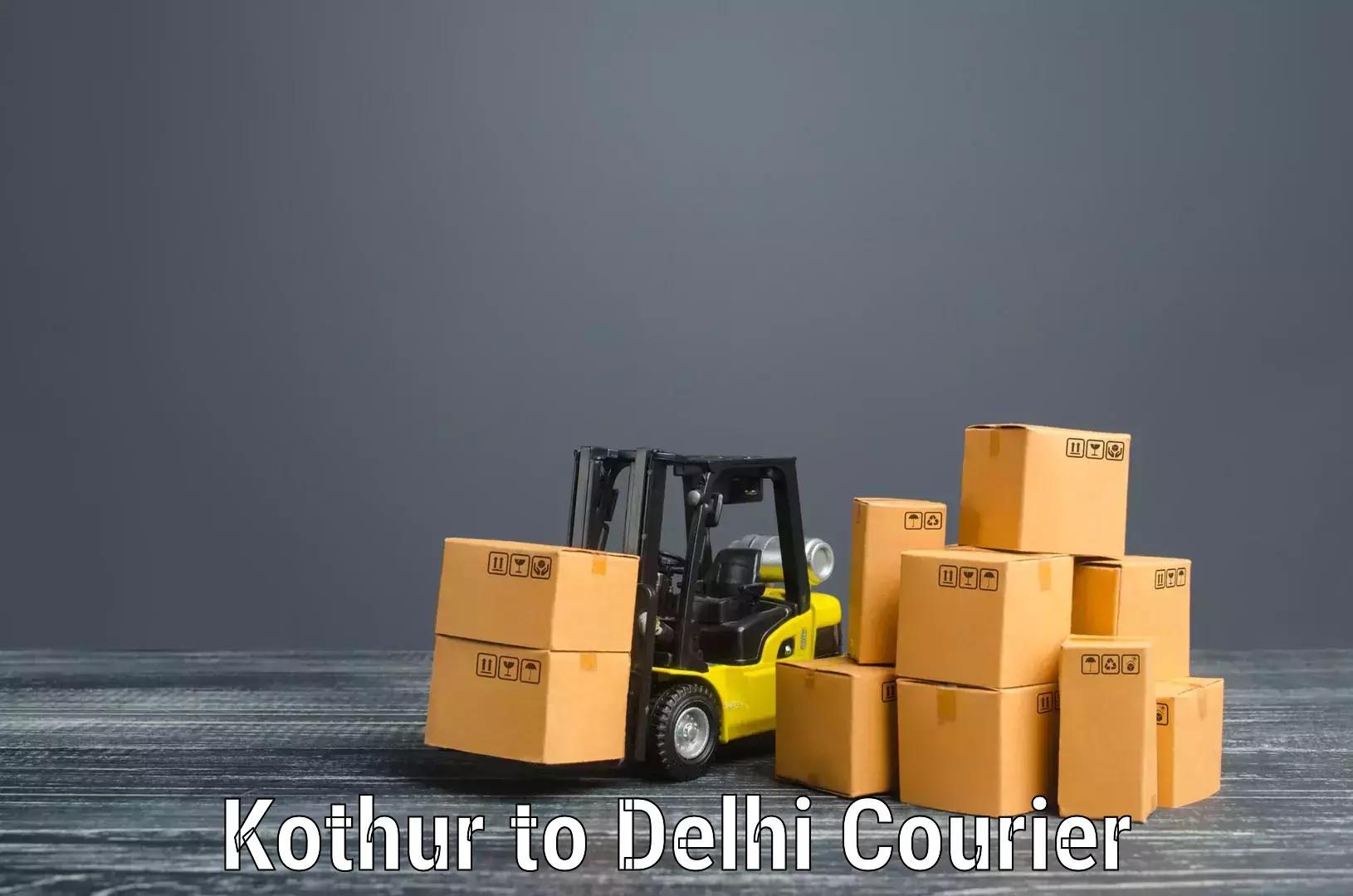 Household goods transport service Kothur to East Delhi