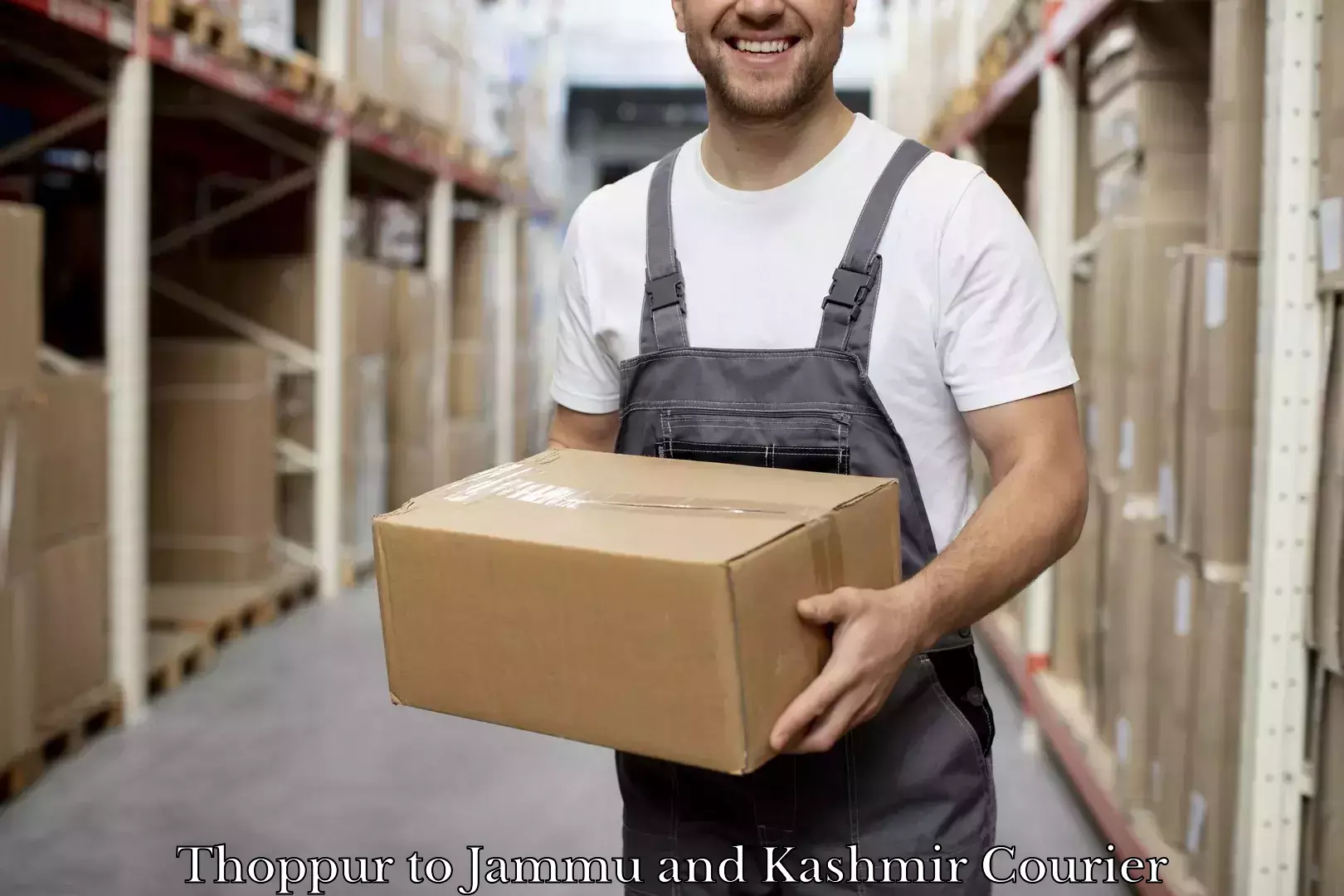 Luggage delivery app Thoppur to Kishtwar