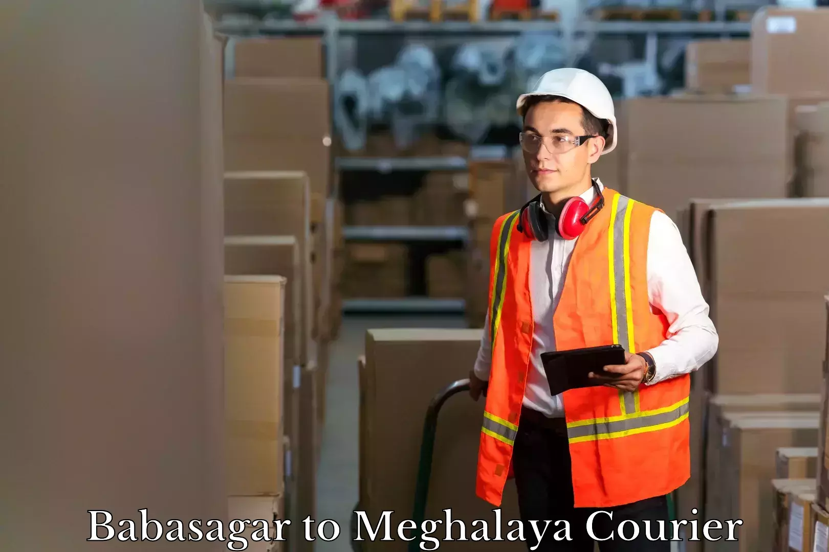Custom luggage shipping Babasagar to NIT Meghalaya