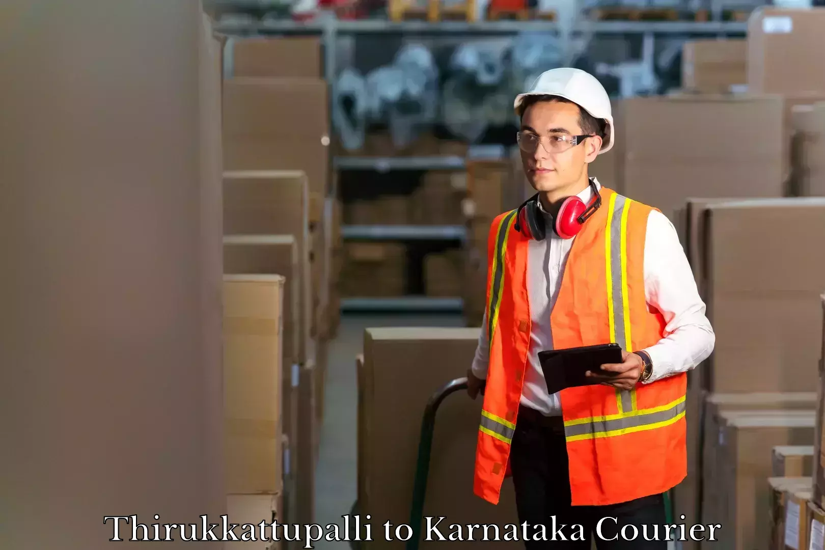 Train station baggage courier Thirukkattupalli to Bantwal