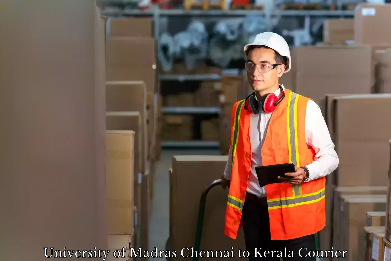 Baggage shipping experts University of Madras Chennai to Sreekandapuram