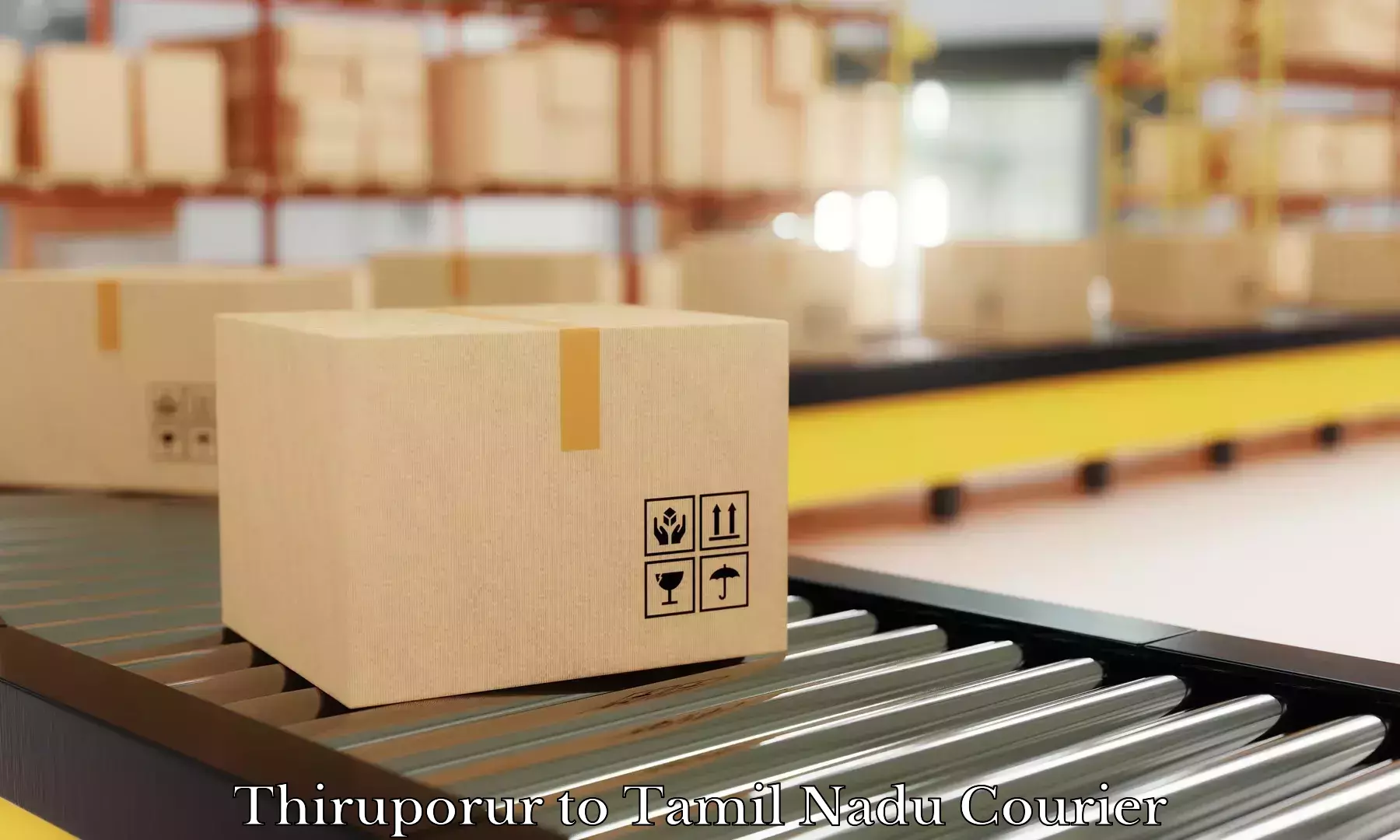 Online luggage shipping booking Thiruporur to Tuticorin Port