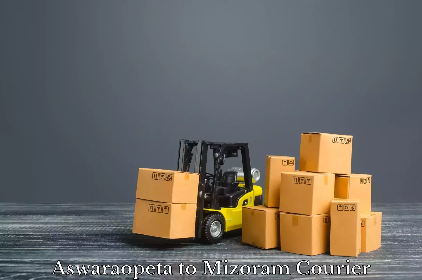 Baggage transport quote in Aswaraopeta to Mizoram