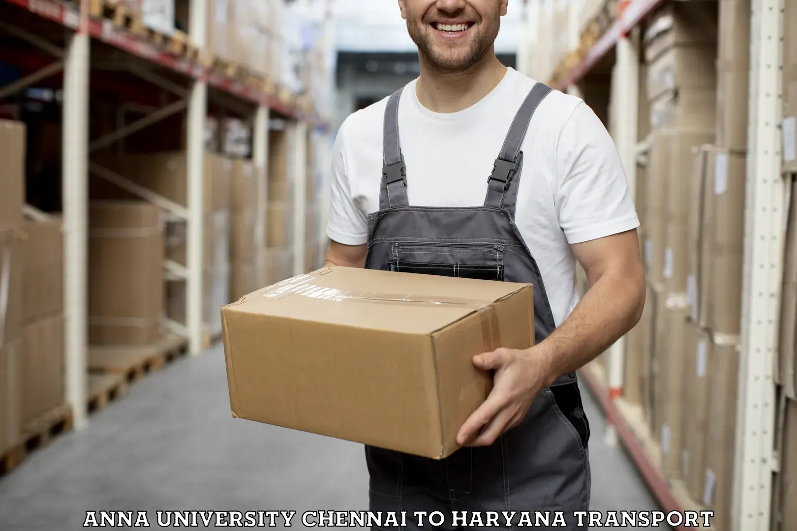 Parcel transport services Anna University Chennai to Agroha