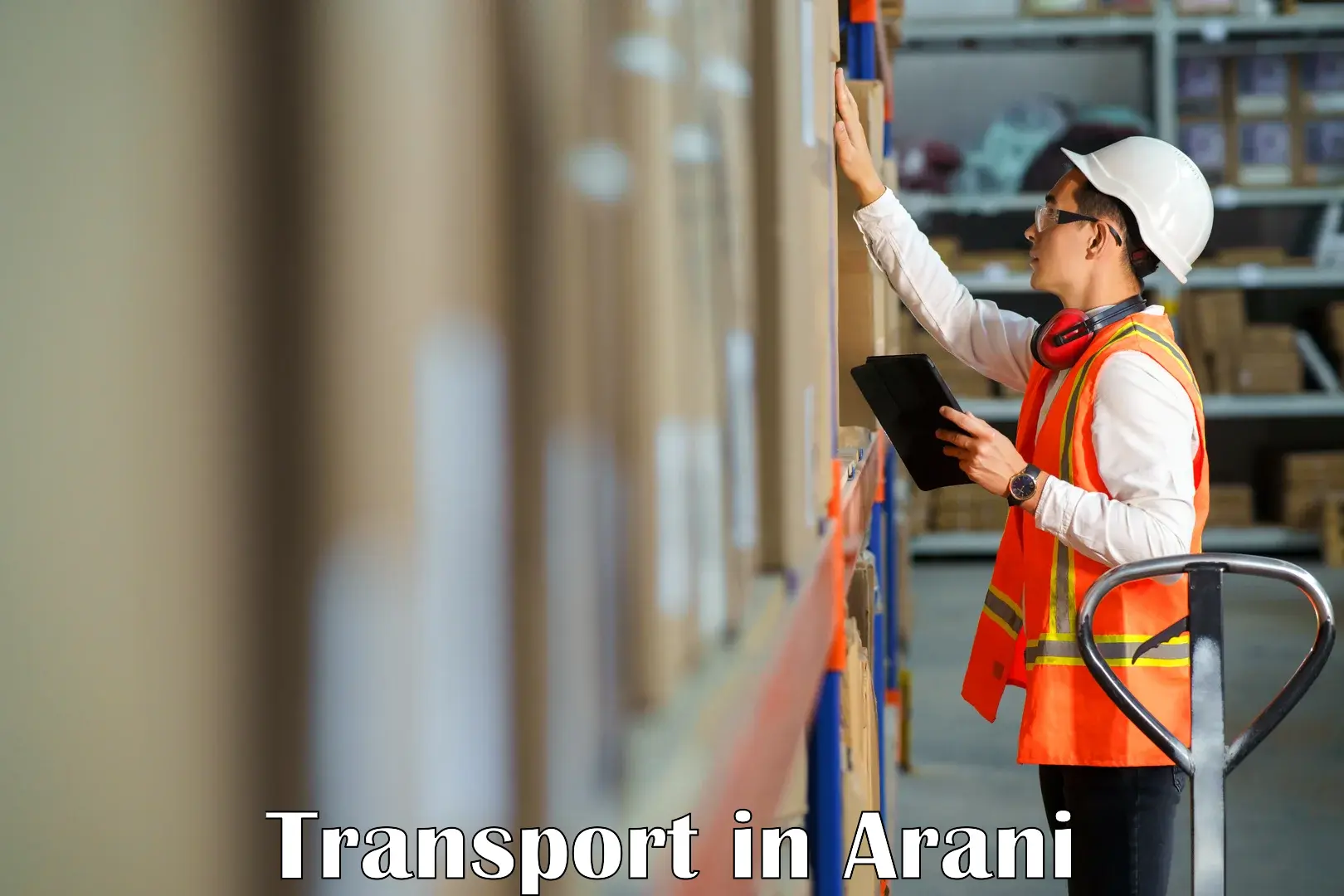Goods delivery service in Arani