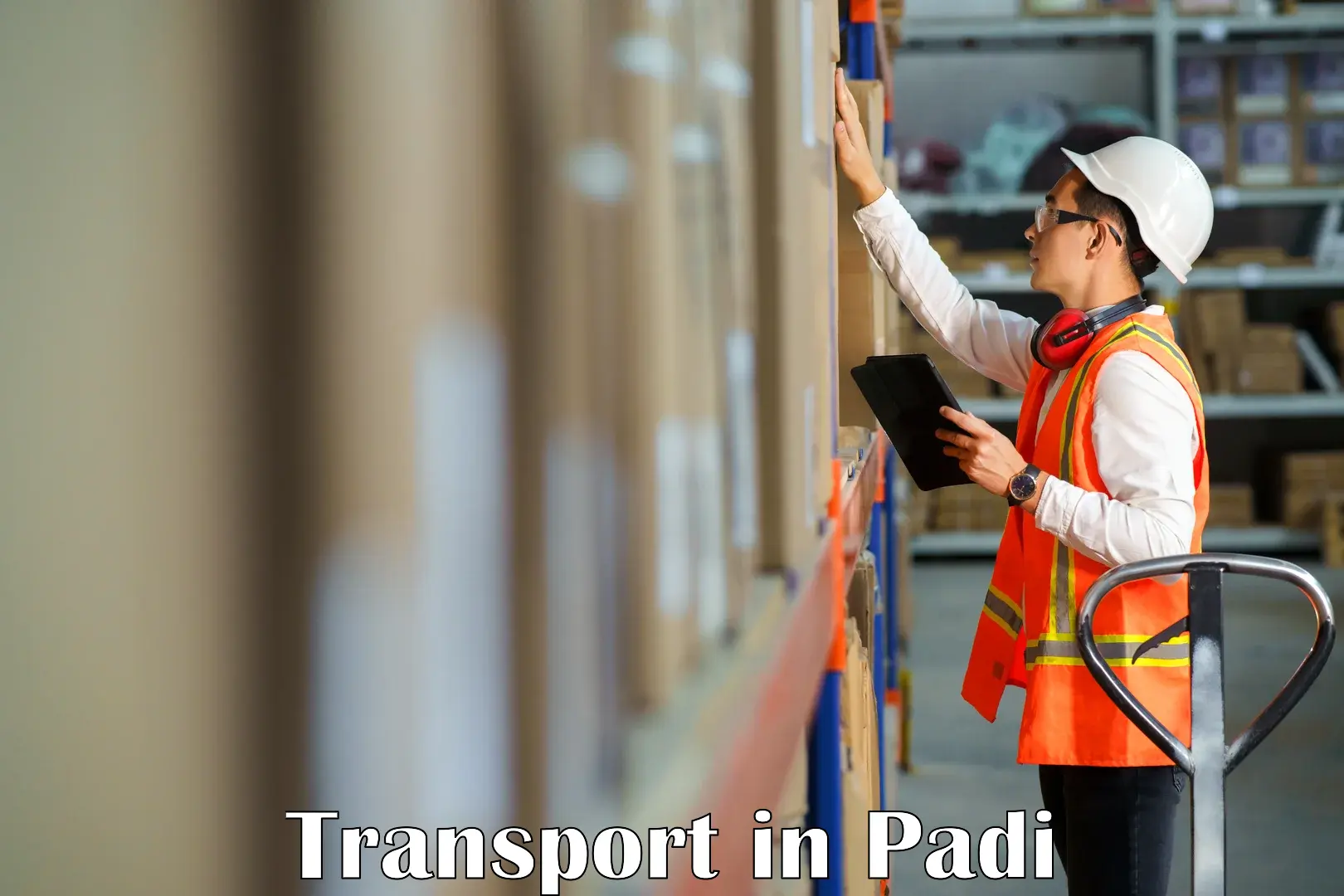 International cargo transportation services in Padi