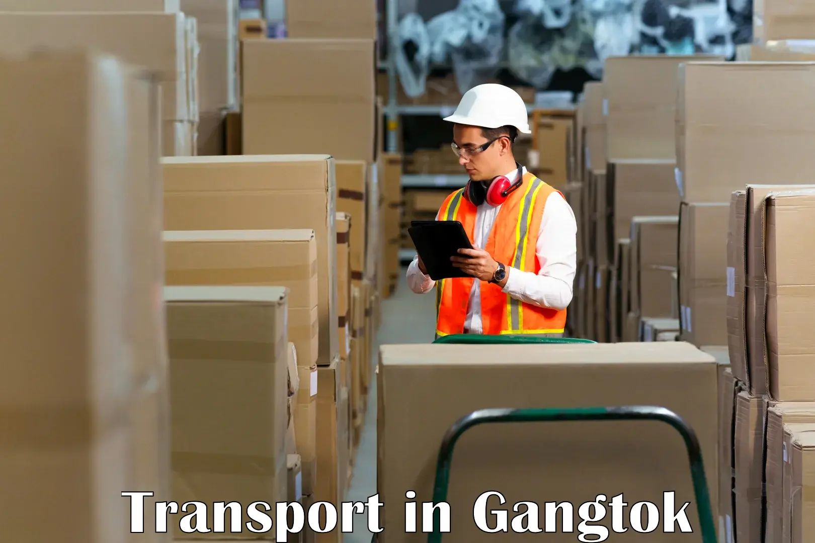 Material transport services in Gangtok