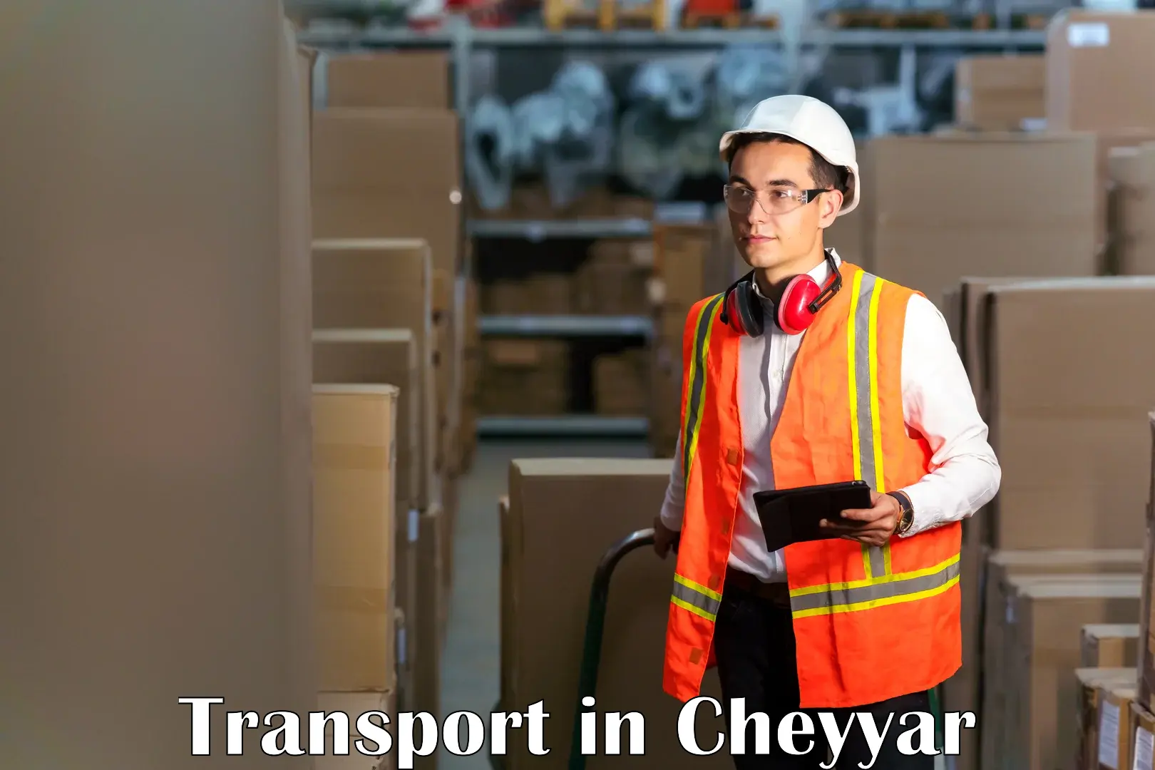 Interstate goods transport in Cheyyar