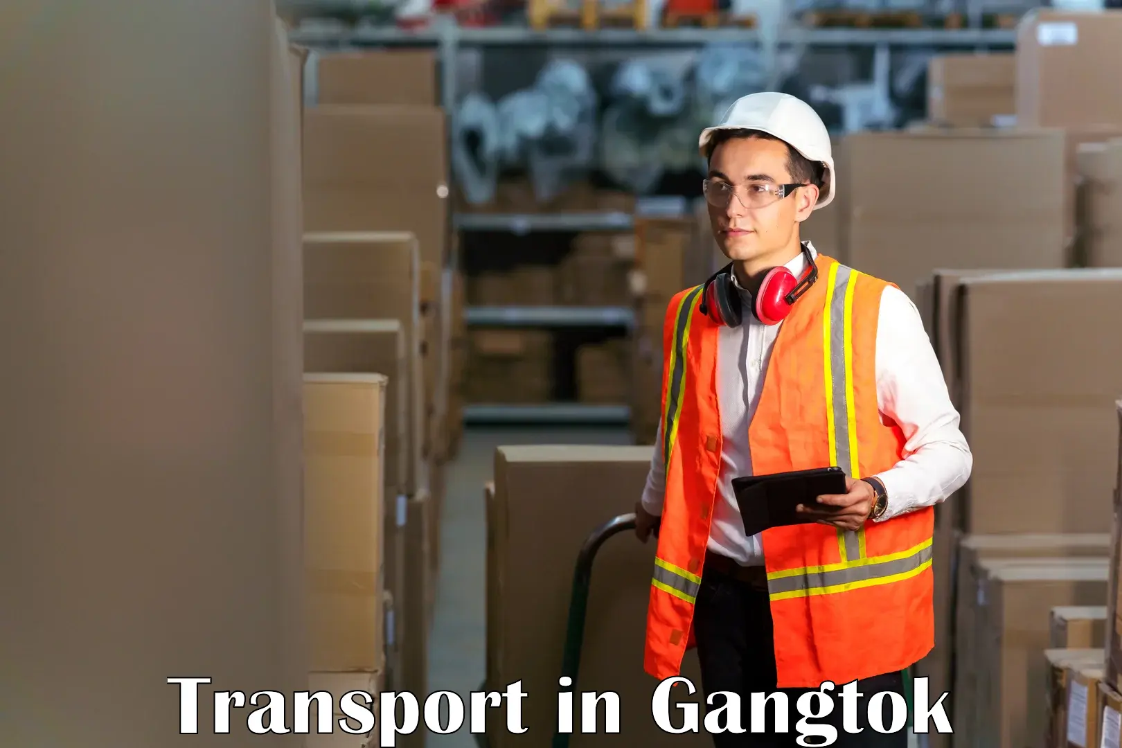 All India transport service in Gangtok