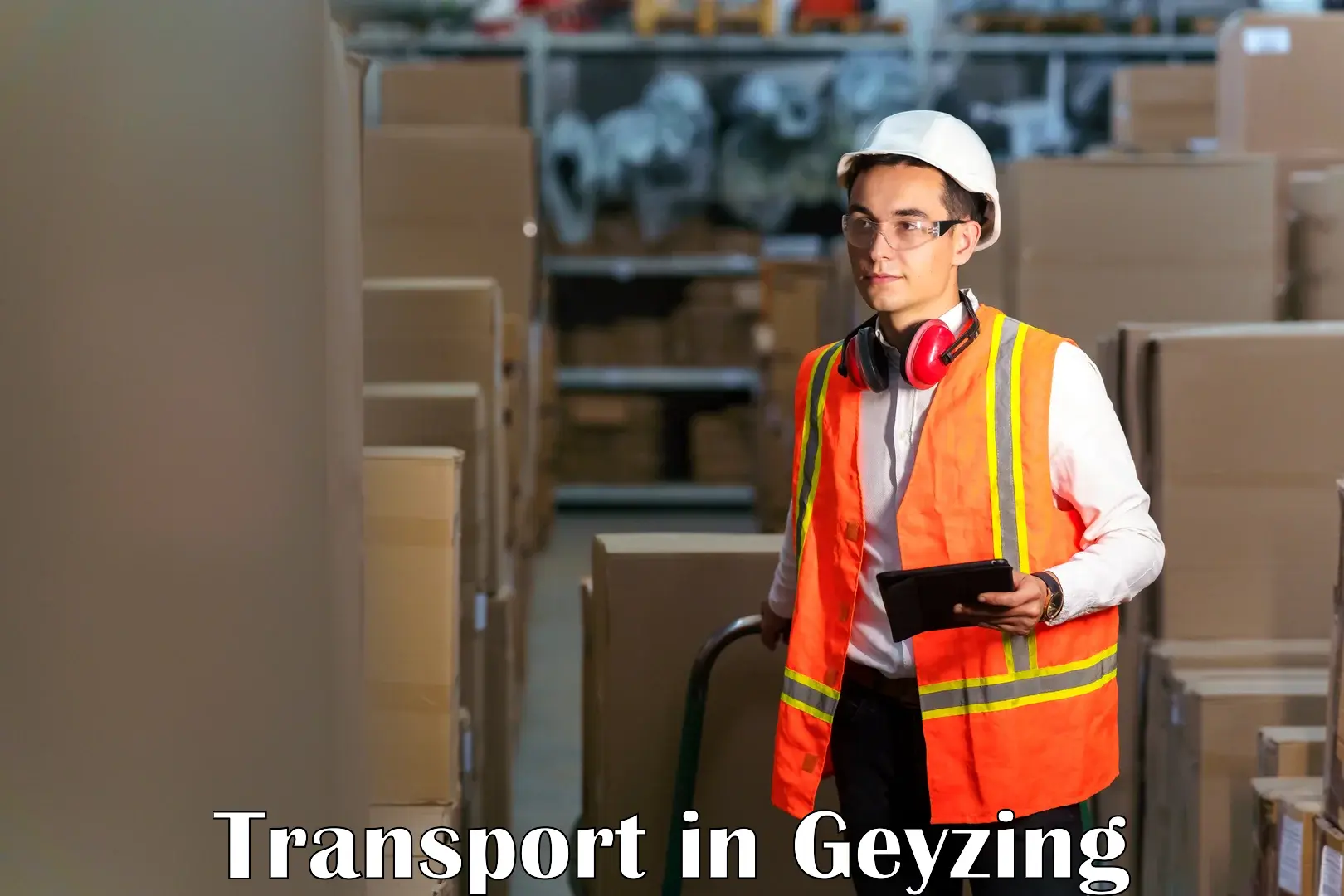 All India transport service in Geyzing