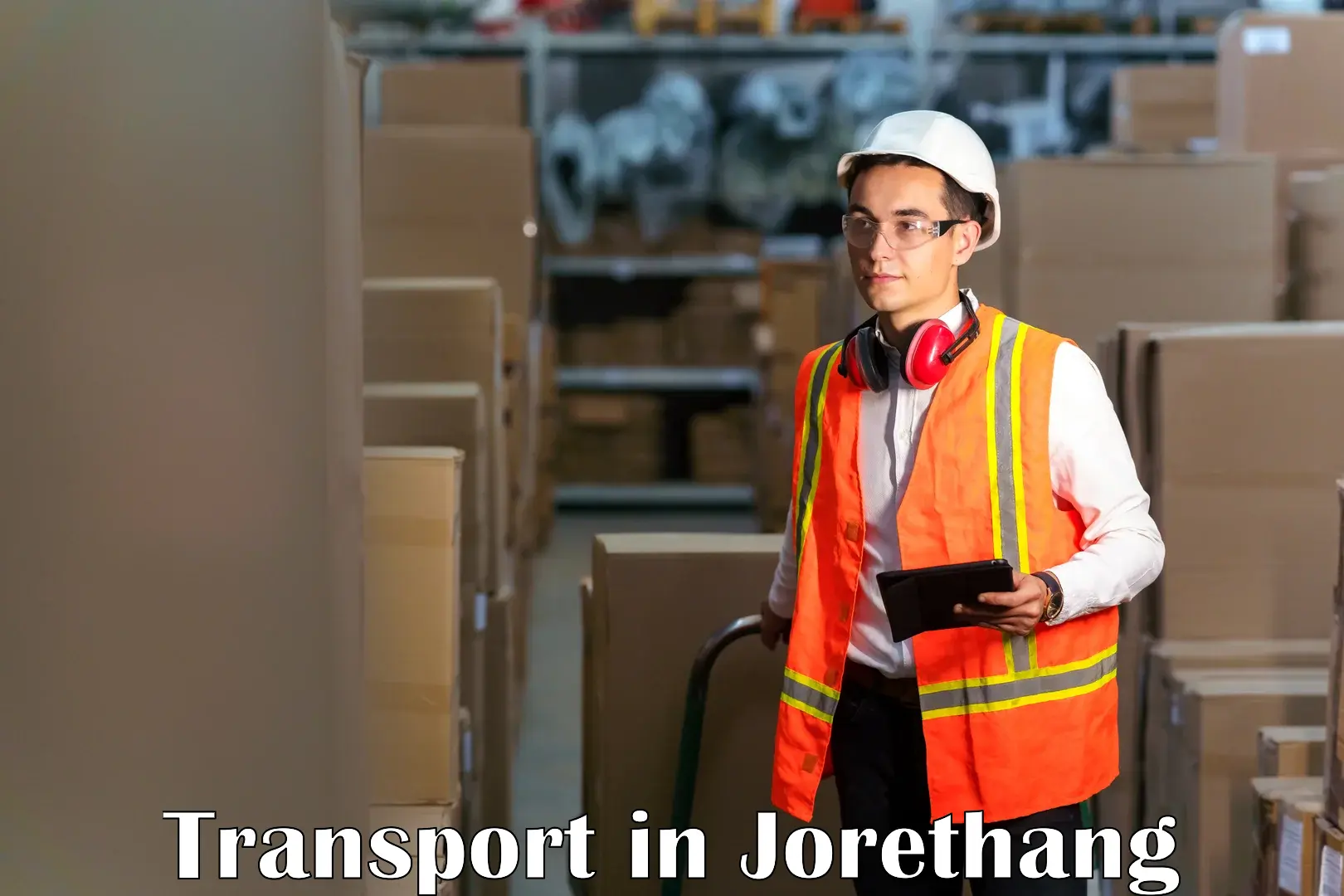Domestic goods transportation services in Jorethang