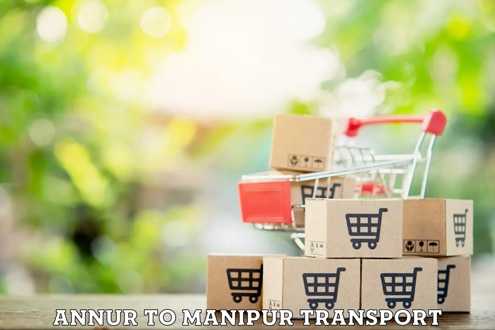 Goods delivery service Annur to Kaptipada